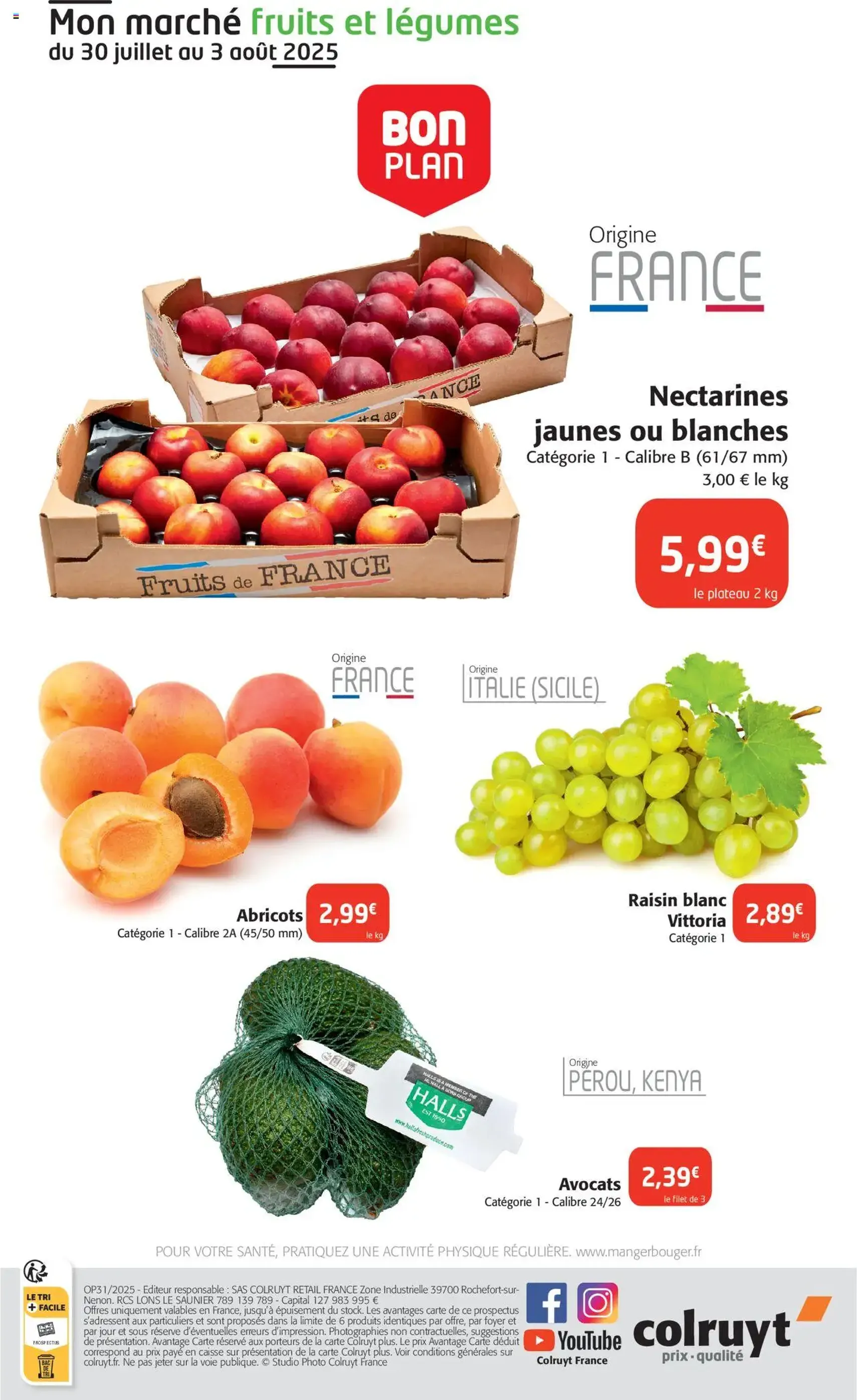 Colruyt catalogue - brochure valable à partir du 30/07/2025, page 20 sur 20 Colruyt catalogue - brochure valable à partir du 30/07/2025, page 20 sur 20