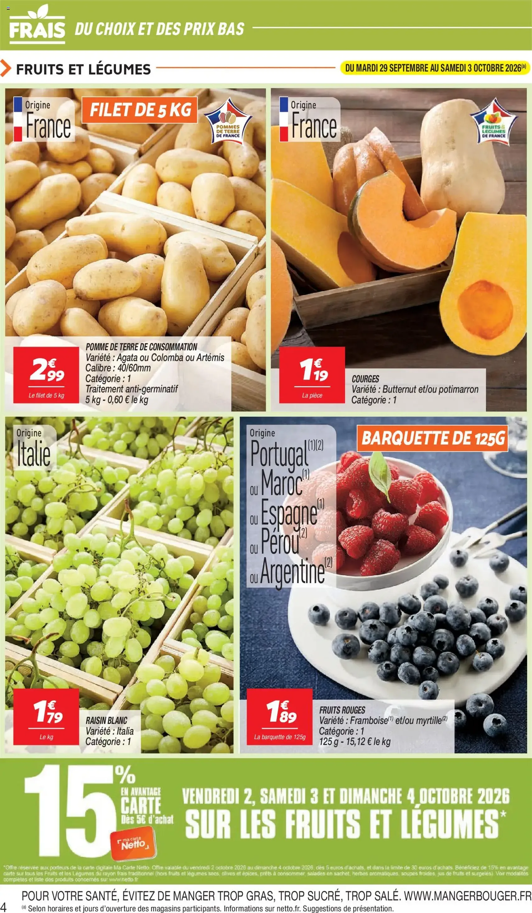 Netto catalogue - brochure valable à partir du 29/09/2026, page 4 sur 24