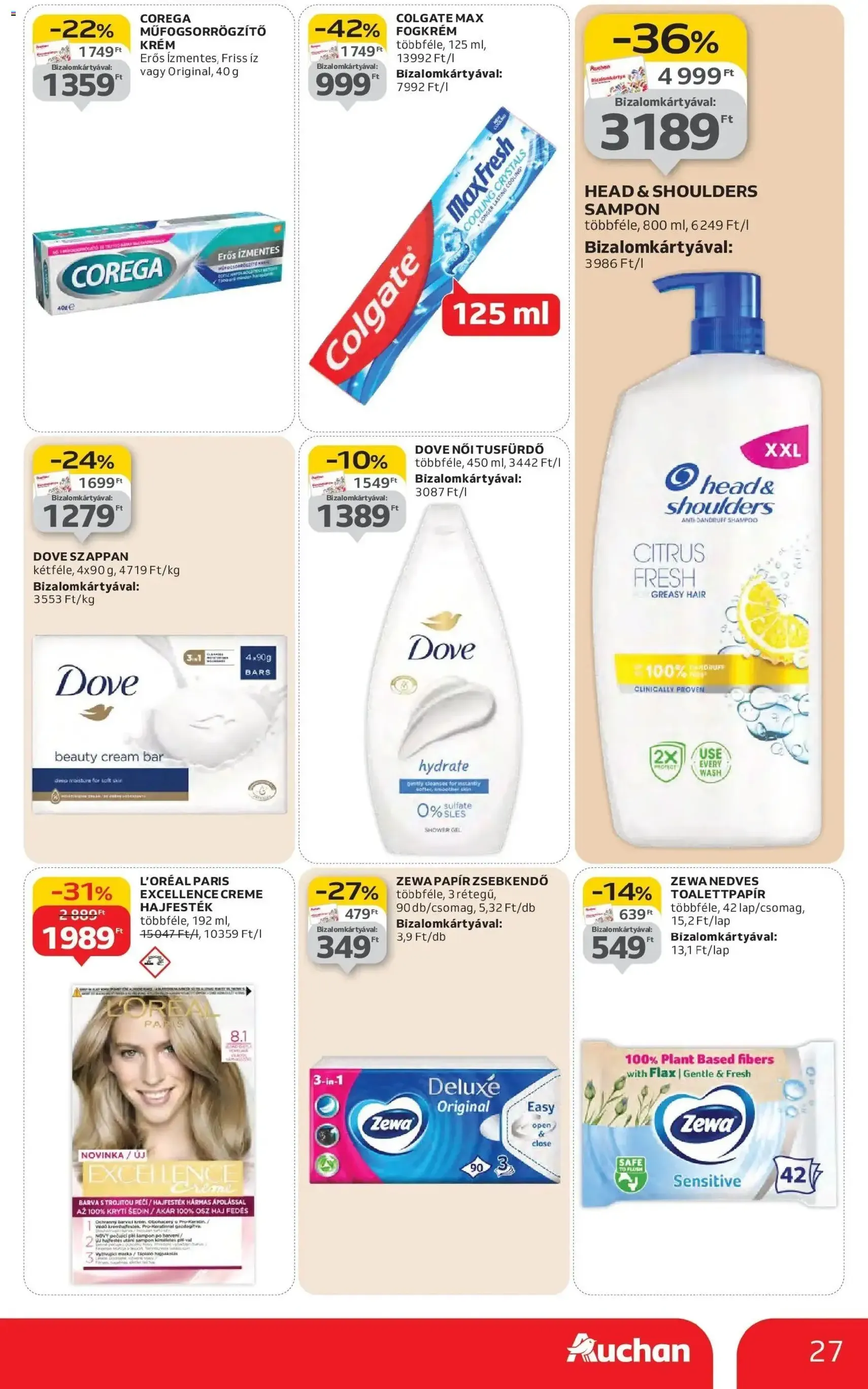 Auchan Akciós újság - 2026.01.29. érvényes szórólap 27 oldal 38 oldalból