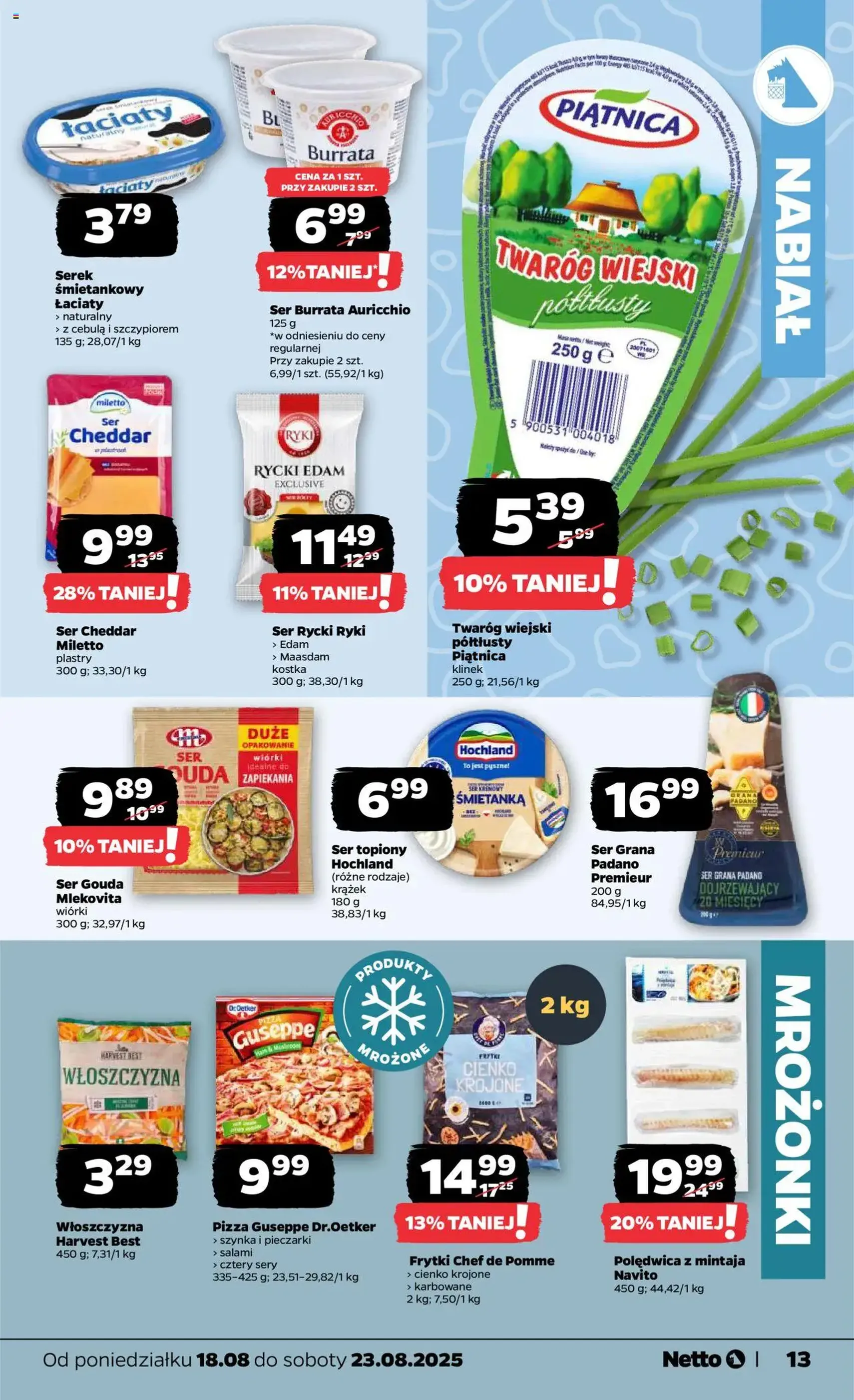 Netto gazetka - Spożywcza - ważny gazetka od 18.08.2025 strona 13 z 27 Netto gazetka - Spożywcza - ważny gazetka od 18.08.2025 strona 13 z 27