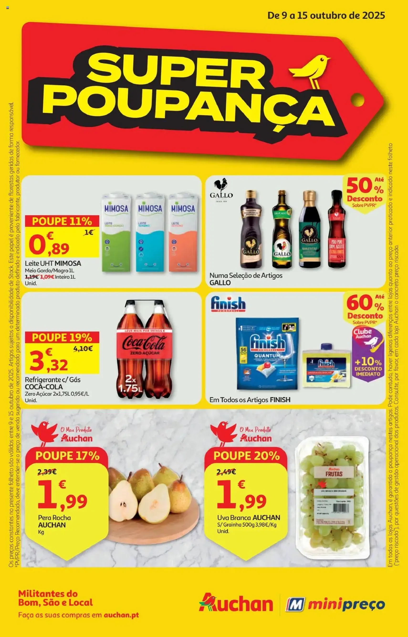 Minipreço folheto - folheto válido a partir de 09/10/2025 página 1 de 16 Minipreço folheto - folheto válido a partir de 09/10/2025 página 1 de 16