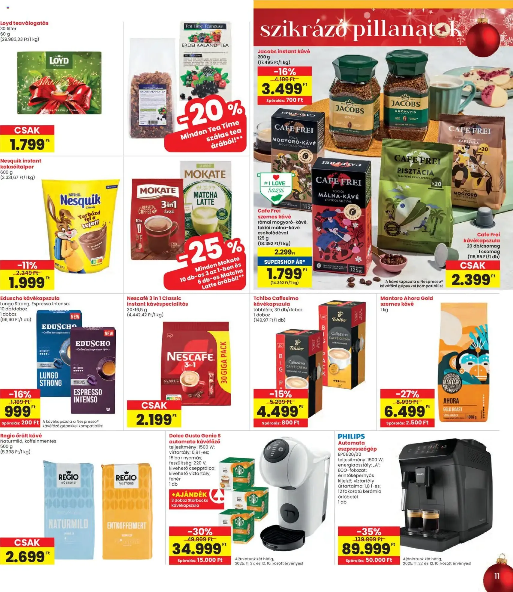 Interspar Akciós újság - 2025.11.27. érvényes szórólap 11 oldal 20 oldalból