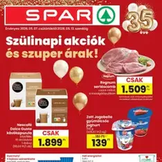 Spar akciós újság - szórólap előnézete érvényes 2026.05.07. -tól
