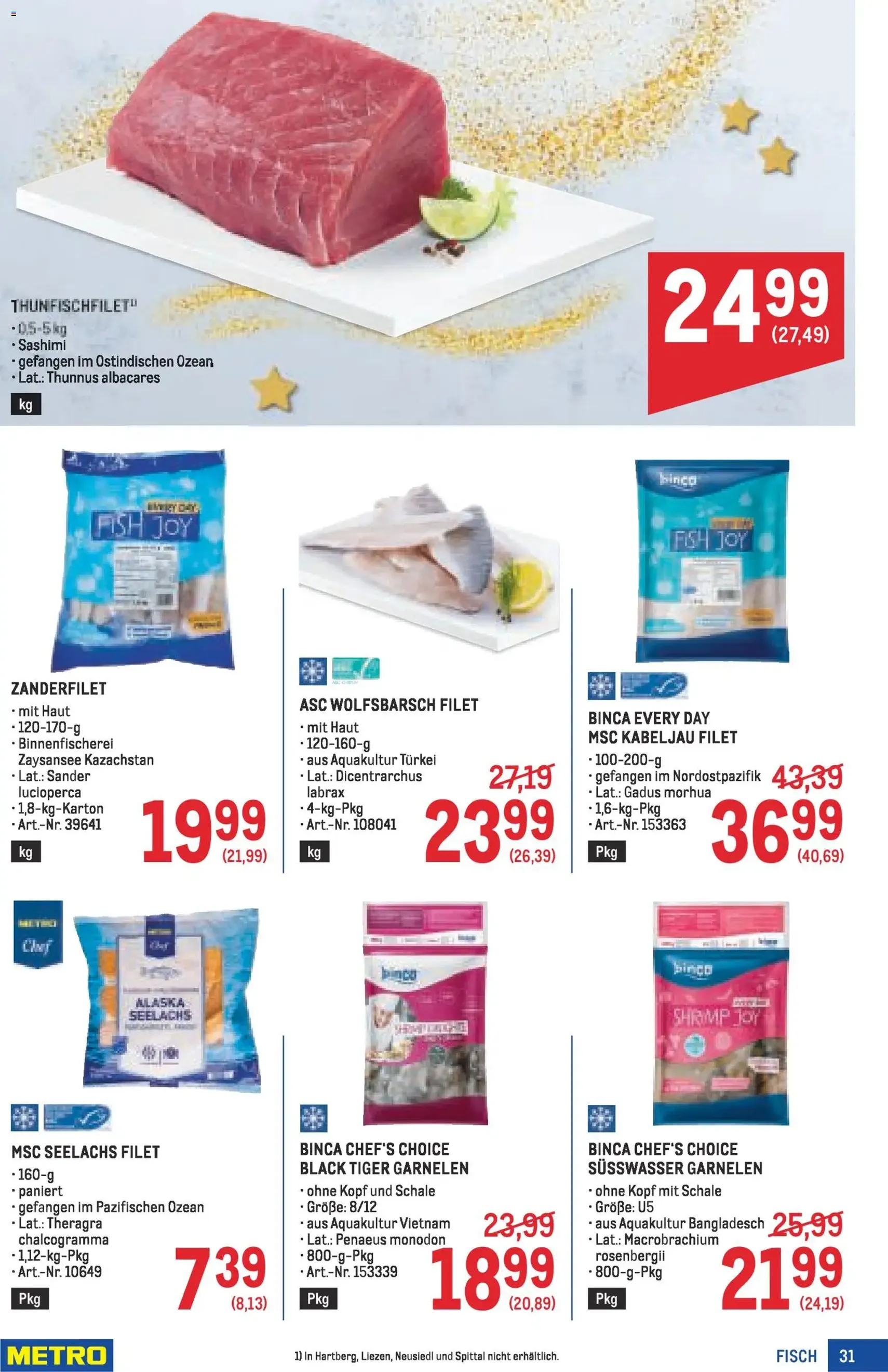 Metro angebote Profi - Gültiger Prospekt ab 11.12.2025, Seite 31 von insgesamt 72