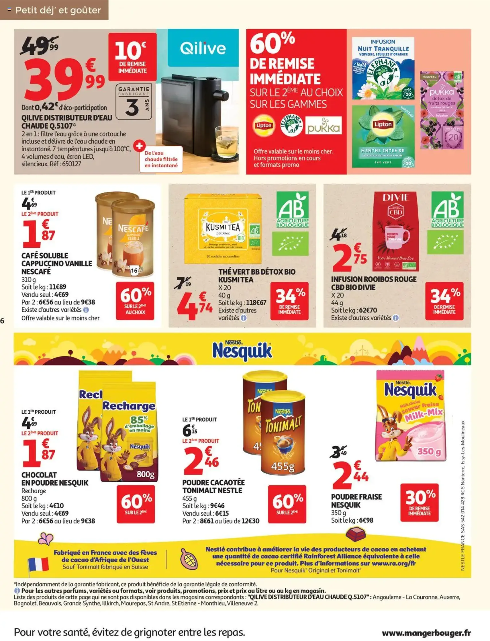 Auchan prospectus - brochure valable à partir du 07/10/2025, page 6 sur 64 Auchan prospectus - brochure valable à partir du 07/10/2025, page 6 sur 64