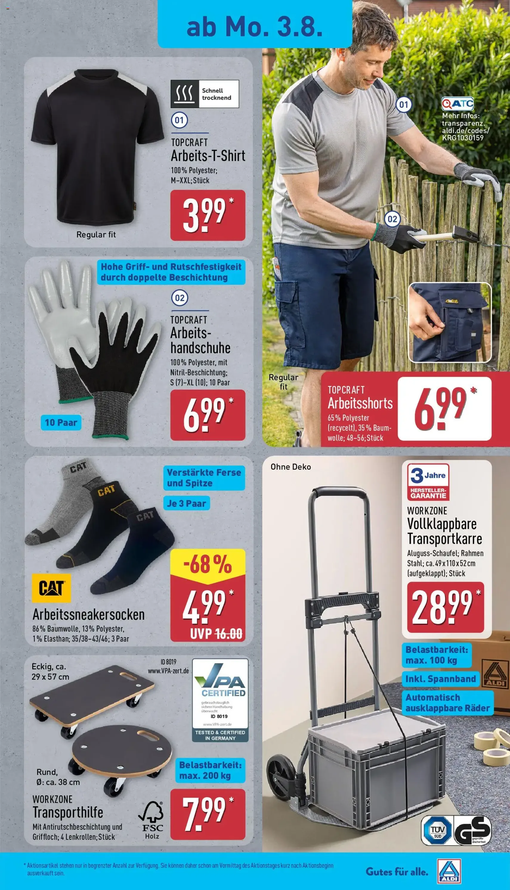 Aldi Prospekt - Gültiger Prospekt ab 03.08.2026, Seite 15 von insgesamt 40