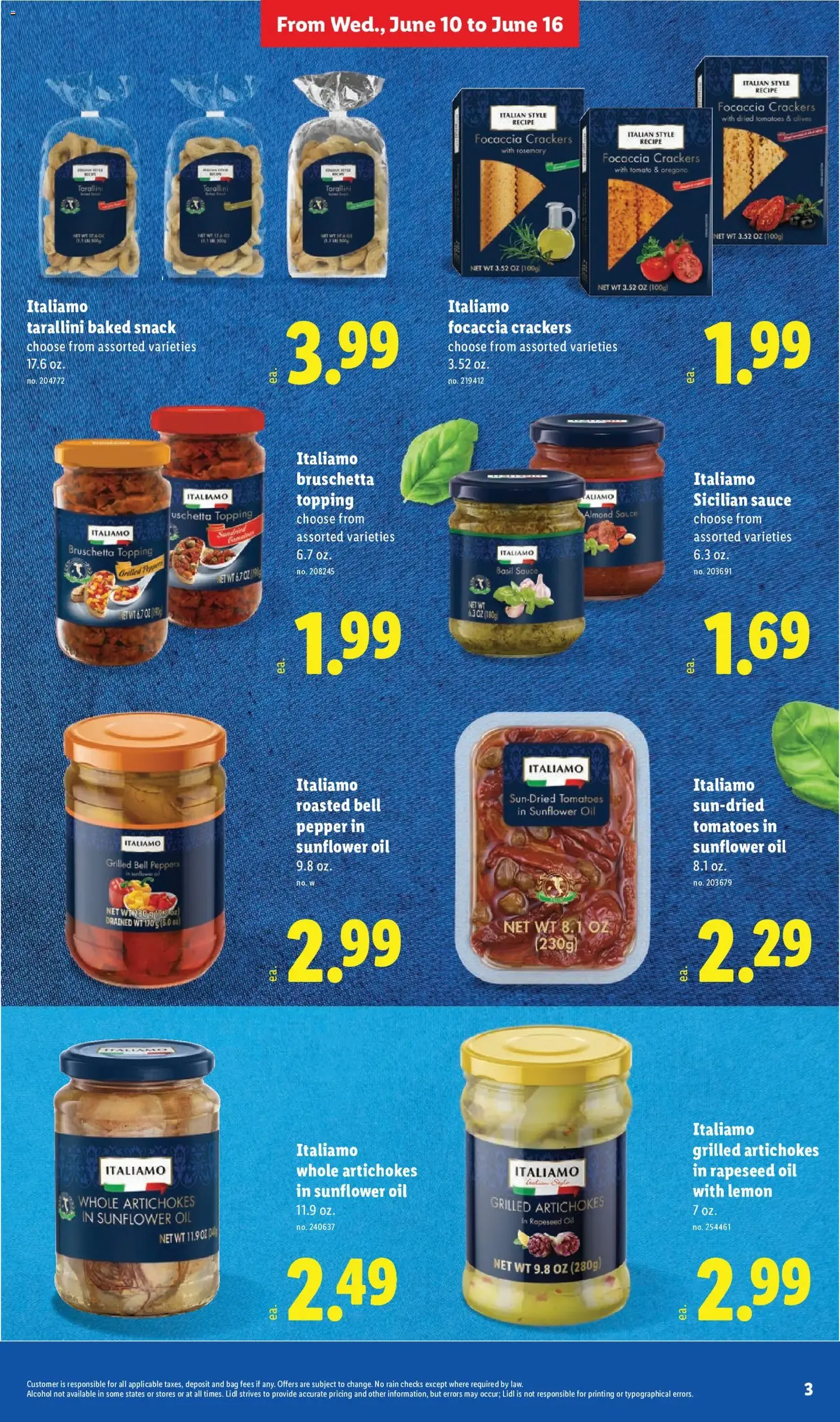 Lidl Weekly Ad - valid flyer from 06/10/2026, page 3 of 48