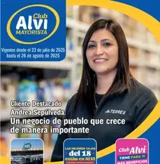 Vista previa del folleto Alvi catálogo válido desde 22.07.2025