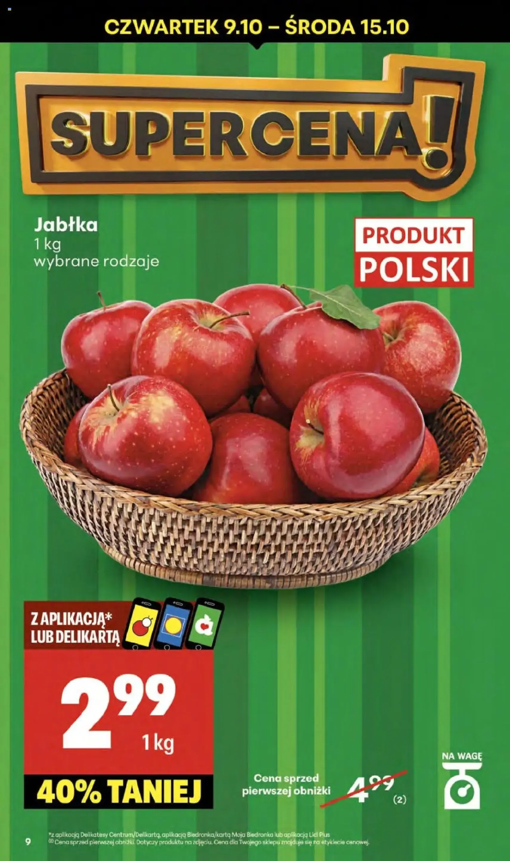 Delikatesy Centrum Gazetka - ważny gazetka od 09.10.2025 strona 9 z 52