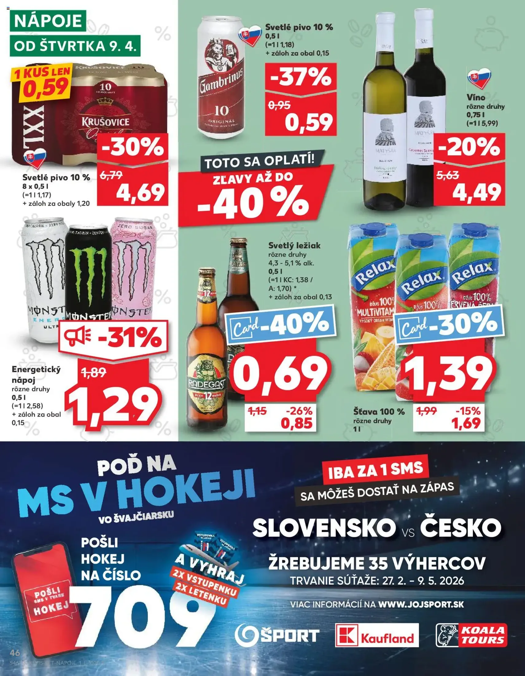Kaufland leták - platný leták od 09.04.2026 strana 46 z 74