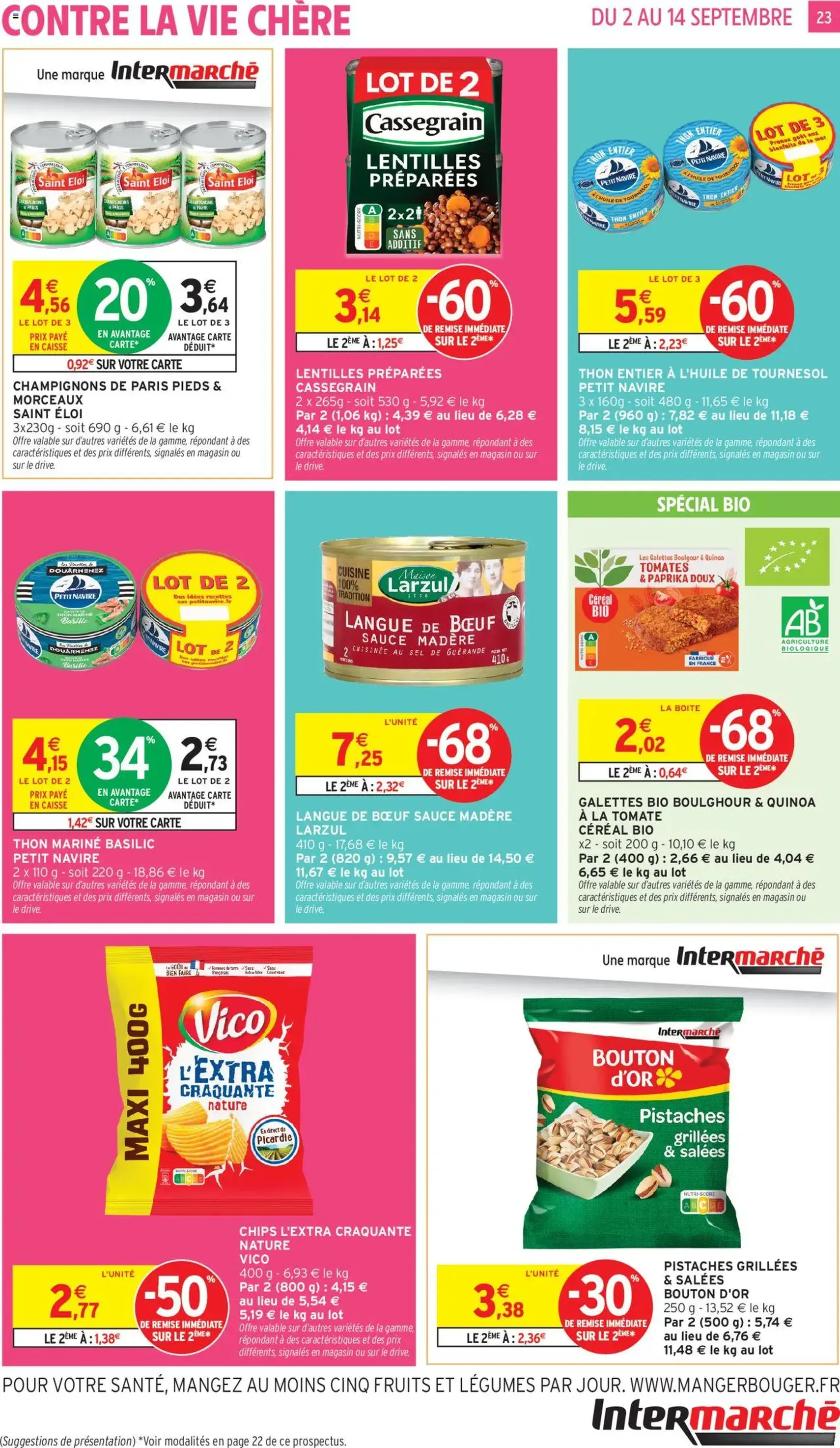 Intermarché Catalogue Découvrez nos offres spéciales rentrée | Super - brochure valable à partir du 02/09/2025, page 23 sur 32 Intermarché Catalogue Découvrez nos offres spéciales rentrée | Super - brochure valable à partir du 02/09/2025, page 23 sur 32