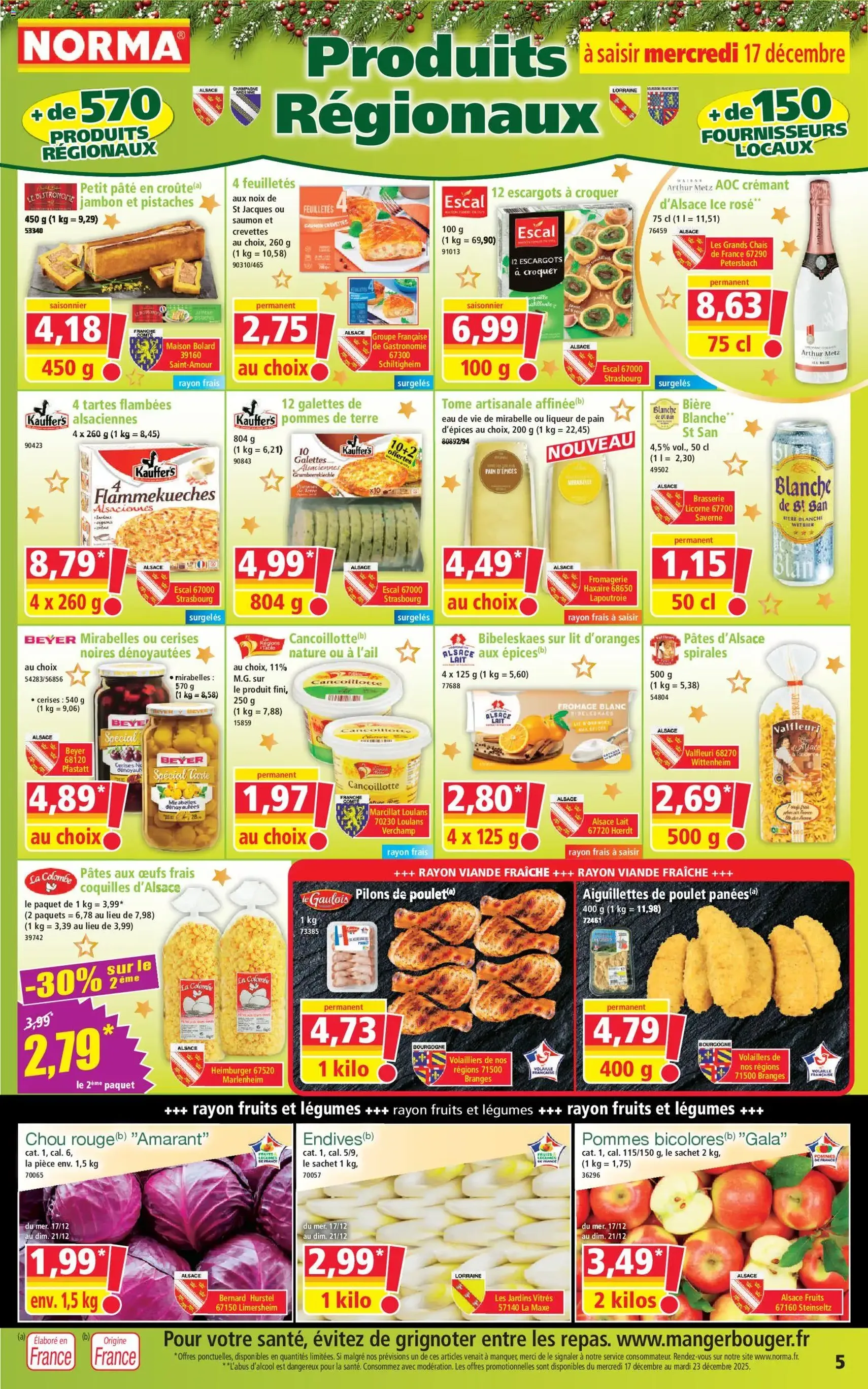 Norma catalogue - brochure valable à partir du 17/12/2025, page 5 sur 12