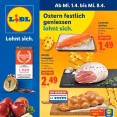 Lidl aktionen - Prospekt Vorschau gültig ab 01.04.2026