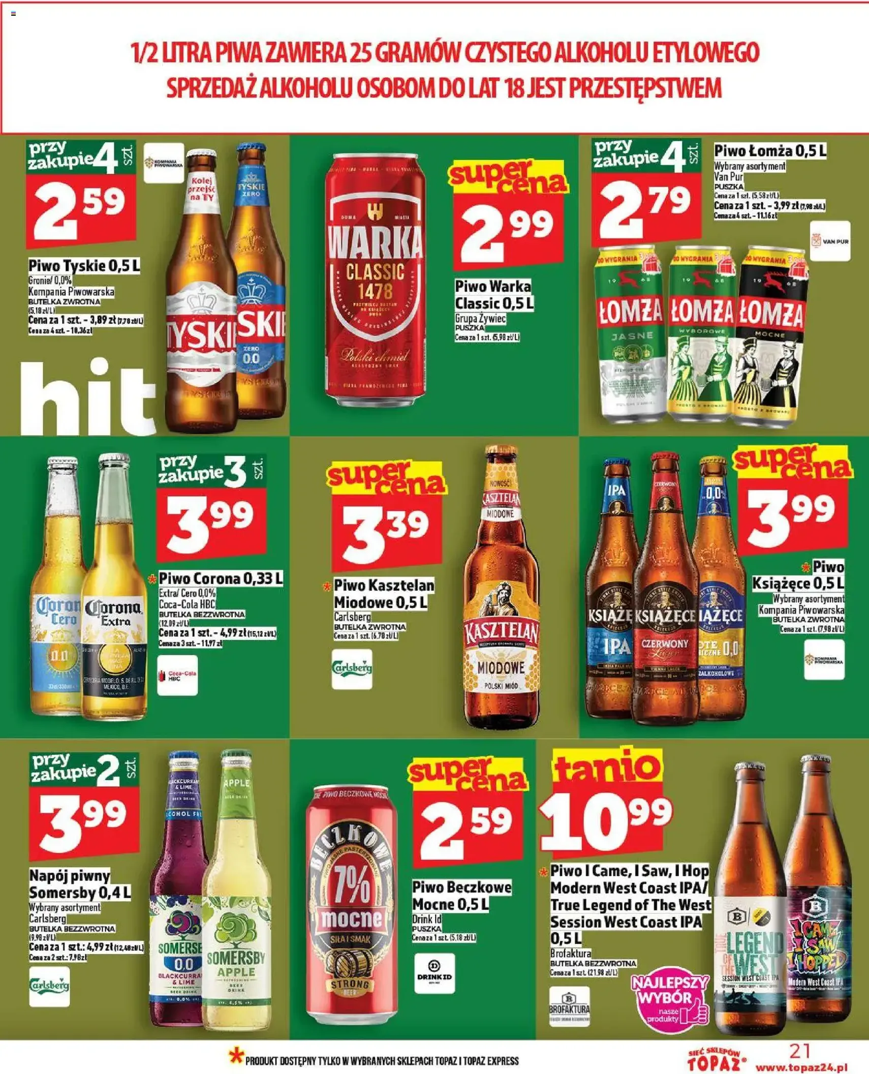 Topaz Gazetka - ważny gazetka od 13.11.2025 strona 21 z 28