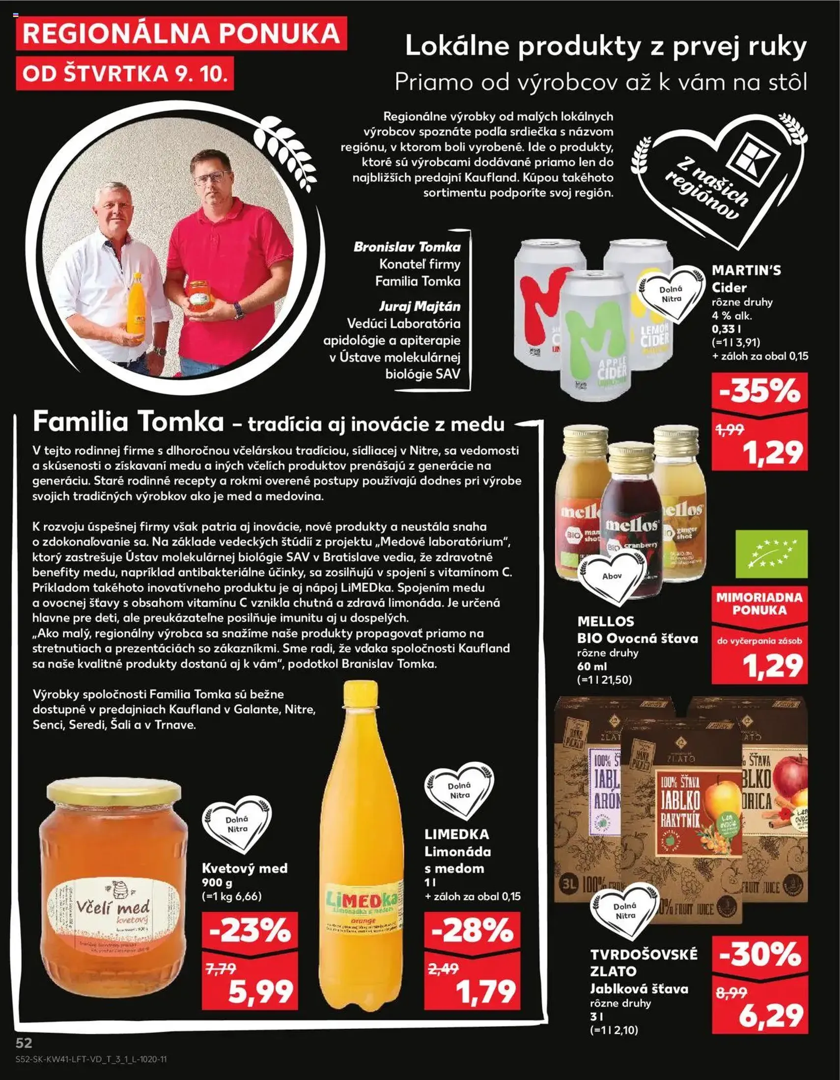 Kaufland SK Bratislava-Devínska Nová Ves - 2025.10.09. érvényes szórólap 52 oldal 80 oldalból