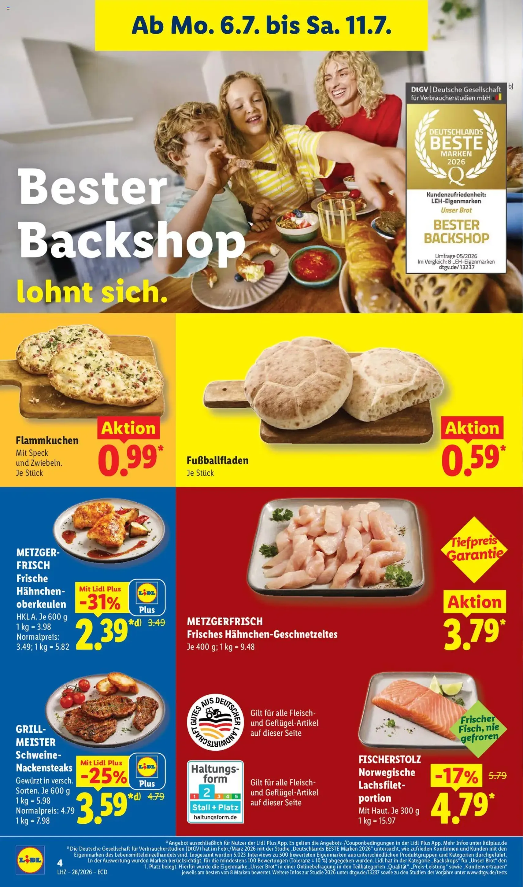 Lidl Prospekt - Gültiger Prospekt ab 06.07.2026, Seite 10 von insgesamt 62