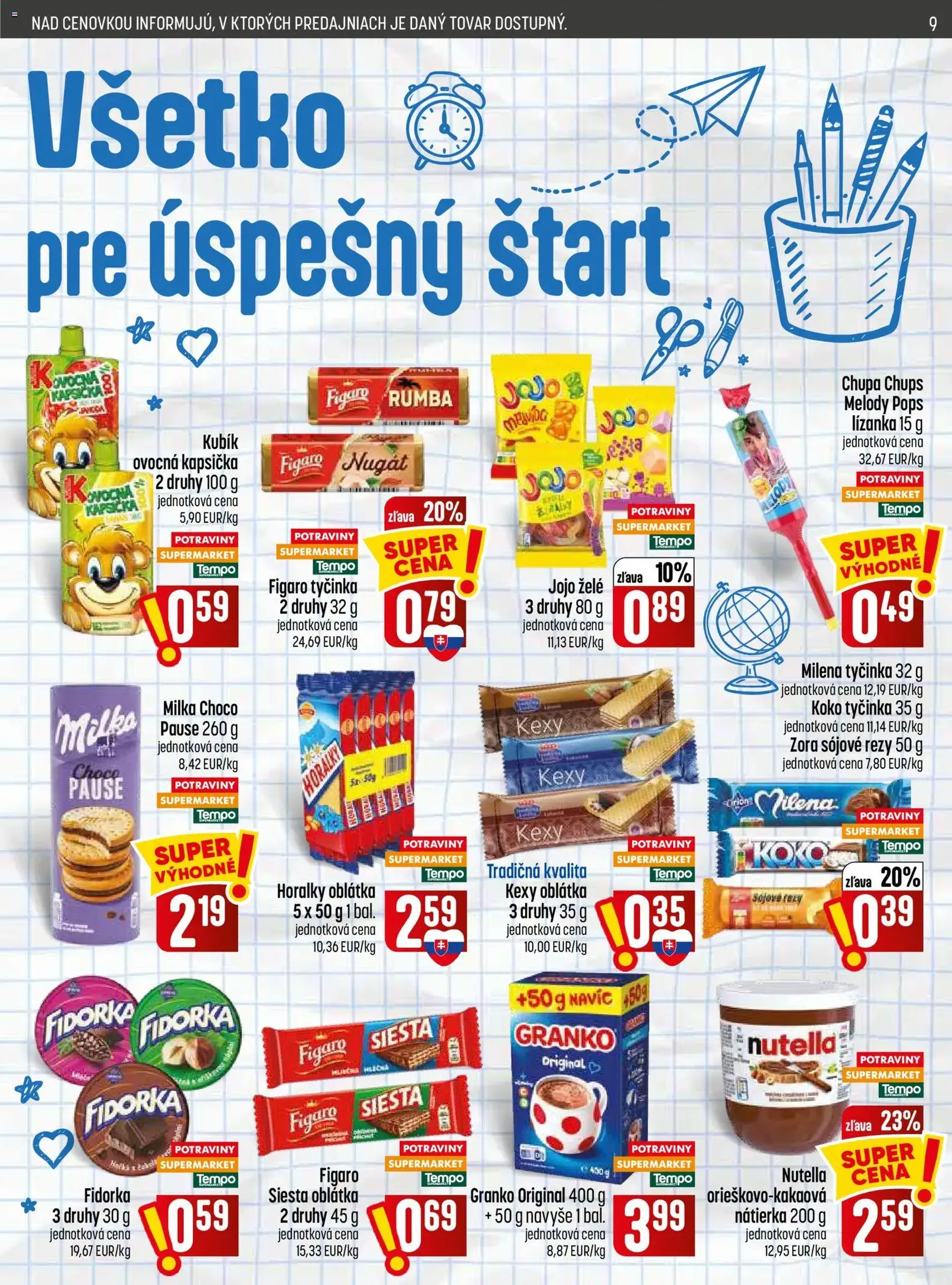 COOP Jednota leták - platný leták od 13.08.2026 strana 9 z 28