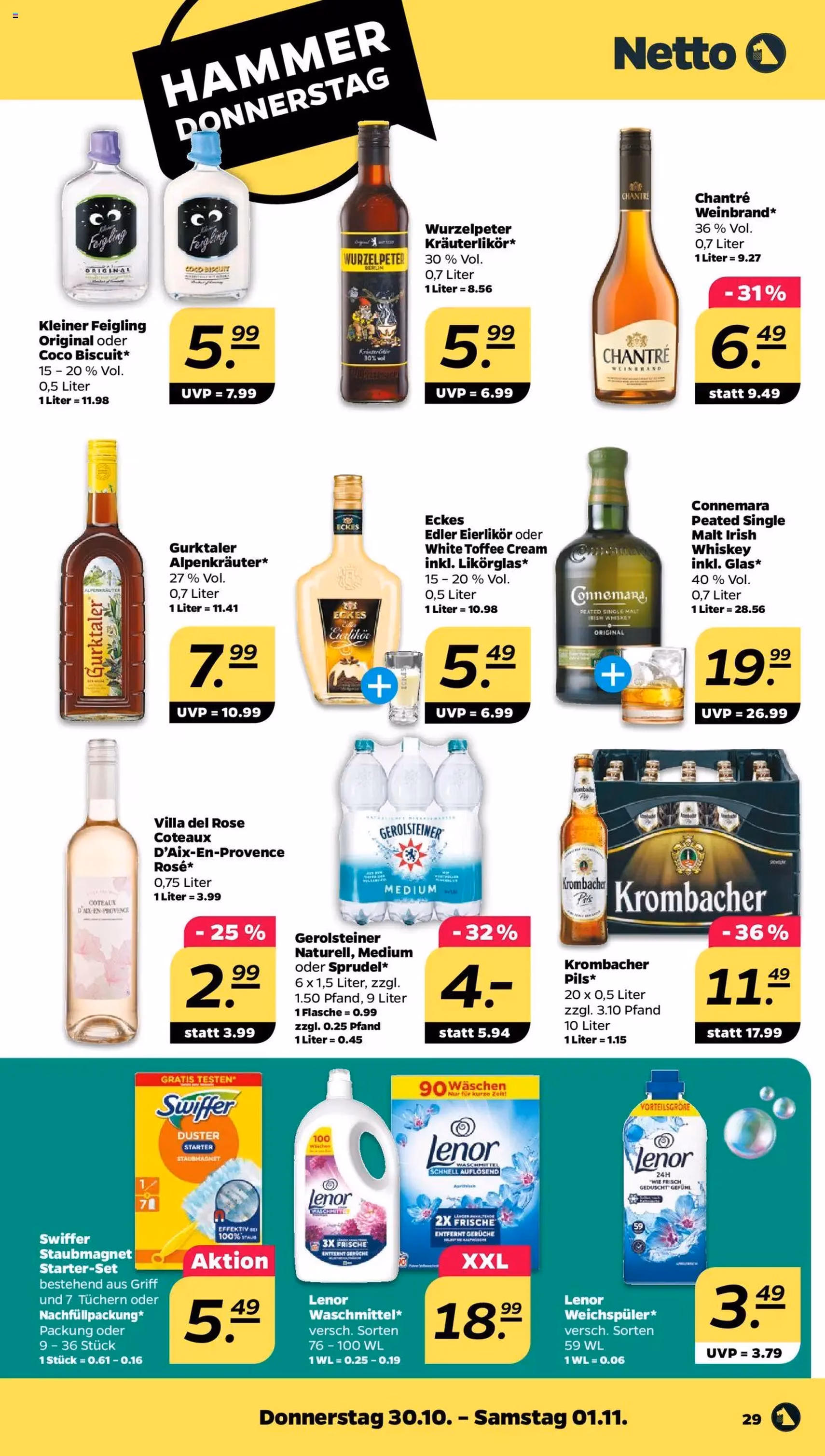 Netto Prospekt - Gültiger Prospekt ab 27.10.2025, Seite 31 von insgesamt 37 Netto Prospekt - Gültiger Prospekt ab 27.10.2025, Seite 31 von insgesamt 37