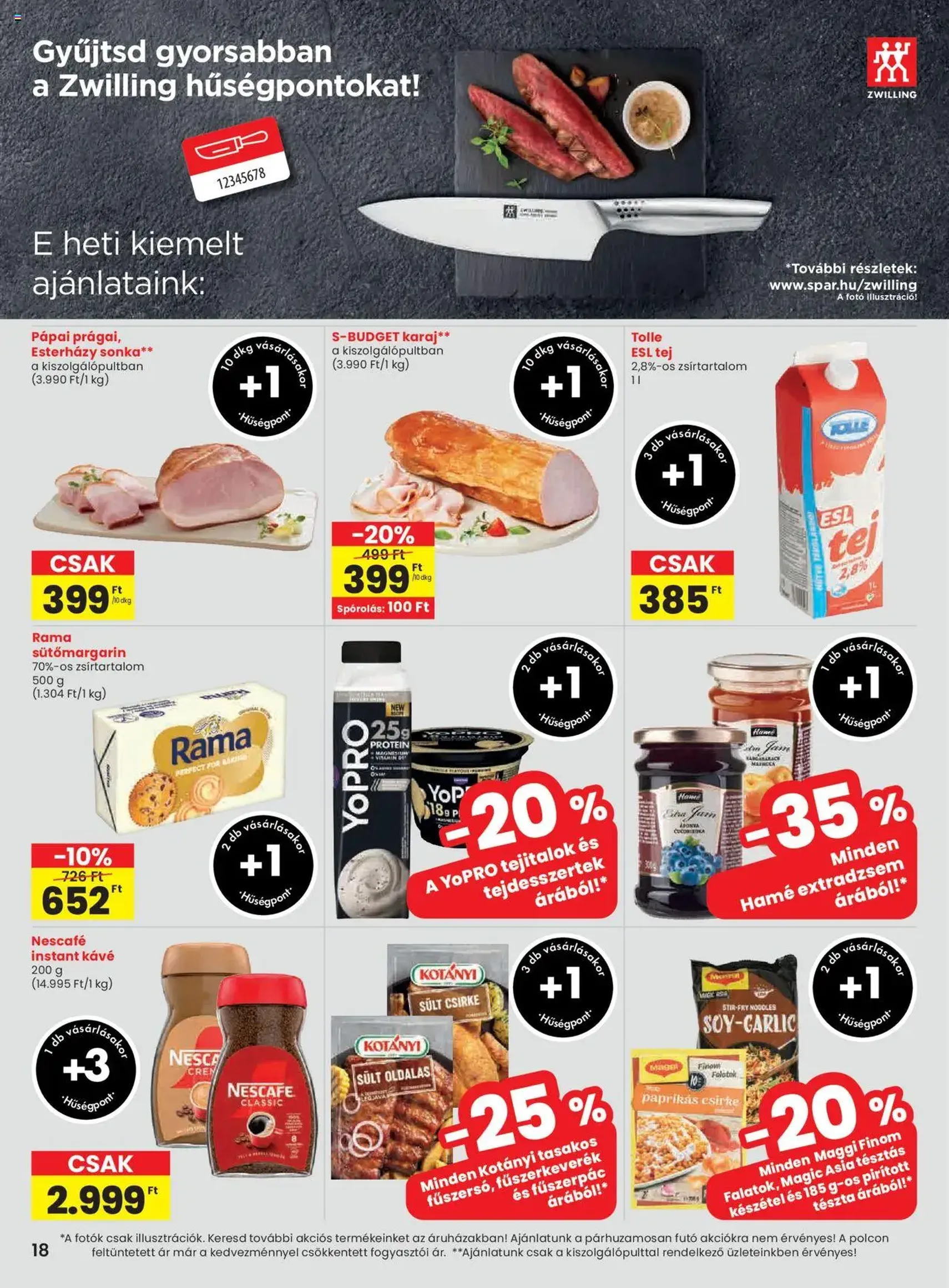 Spar Akciós újság - 2025.10.09. érvényes szórólap 18 oldal 20 oldalból