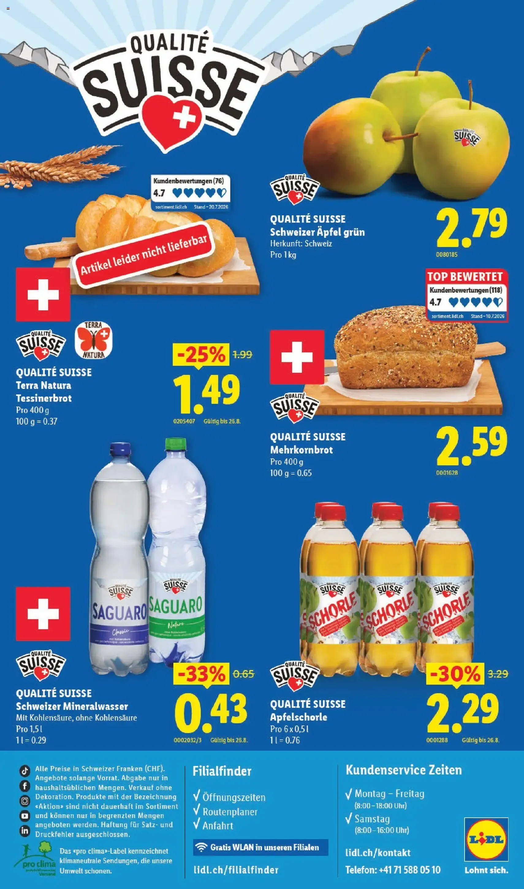 Lidl aktionen - Gültiger Prospekt ab 20.08.2026, Seite 5 von insgesamt 38
