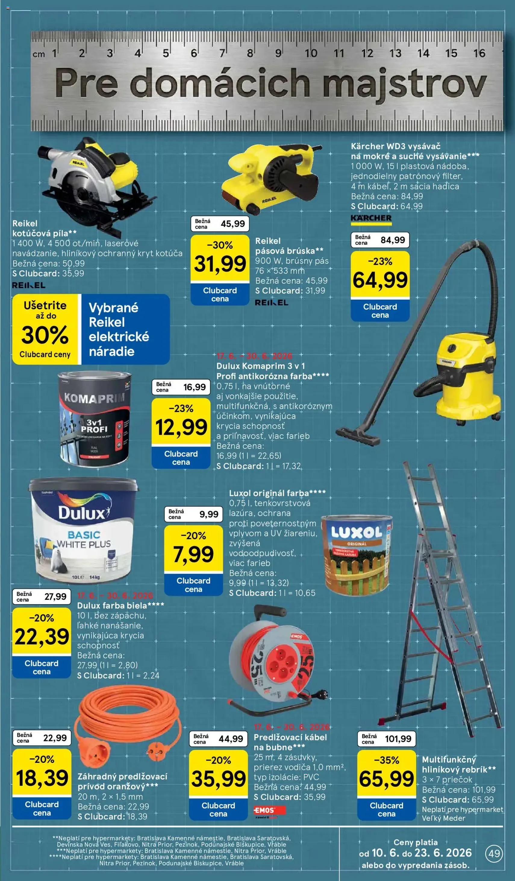 Tesco Hypermarket - leták - platný leták od 17.06.2026 strana 49 z 58