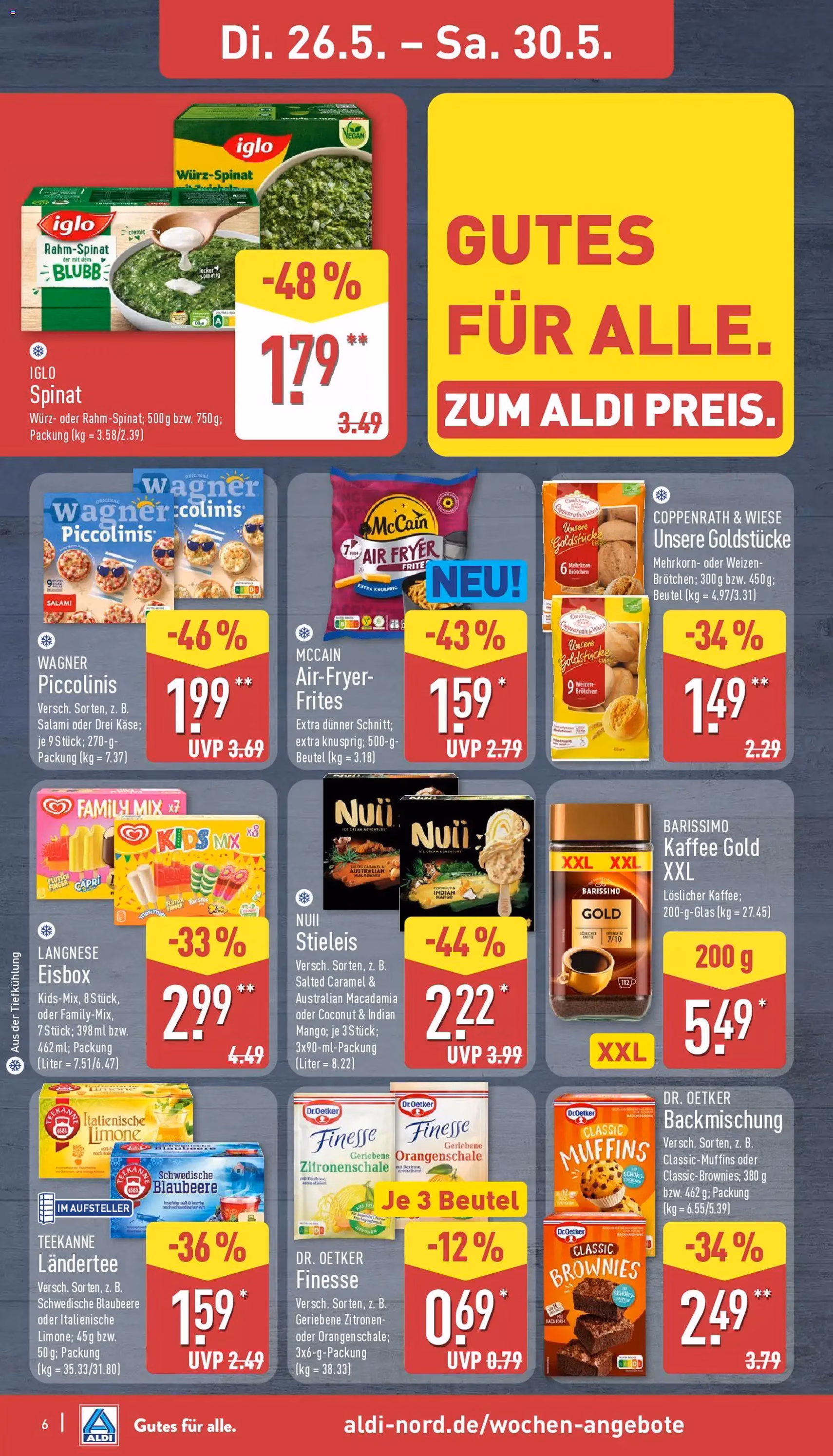 Aldi Prospekt - Gültiger Prospekt ab 26.05.2026, Seite 6 von insgesamt 42