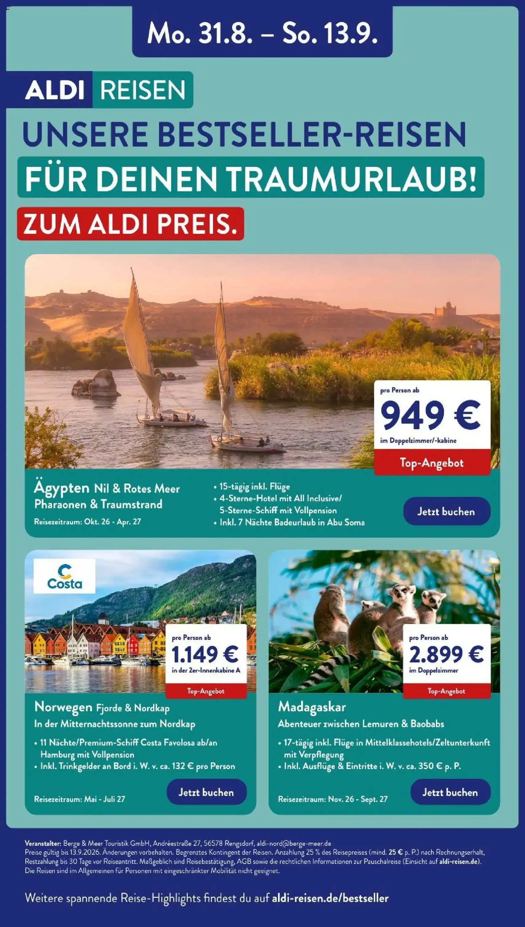 Aldi Prospekt - Gültiger Prospekt ab 31.08.2026, Seite 40 von insgesamt 41