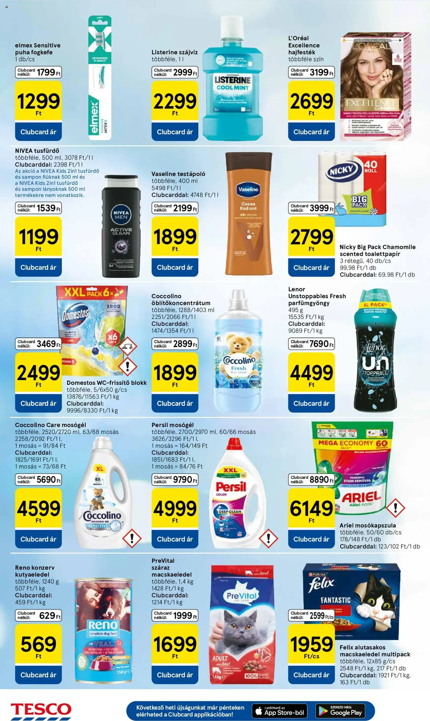 Tesco aktuális akciós újság - 2026.05.07. érvényes szórólap 8 oldal 36 oldalból