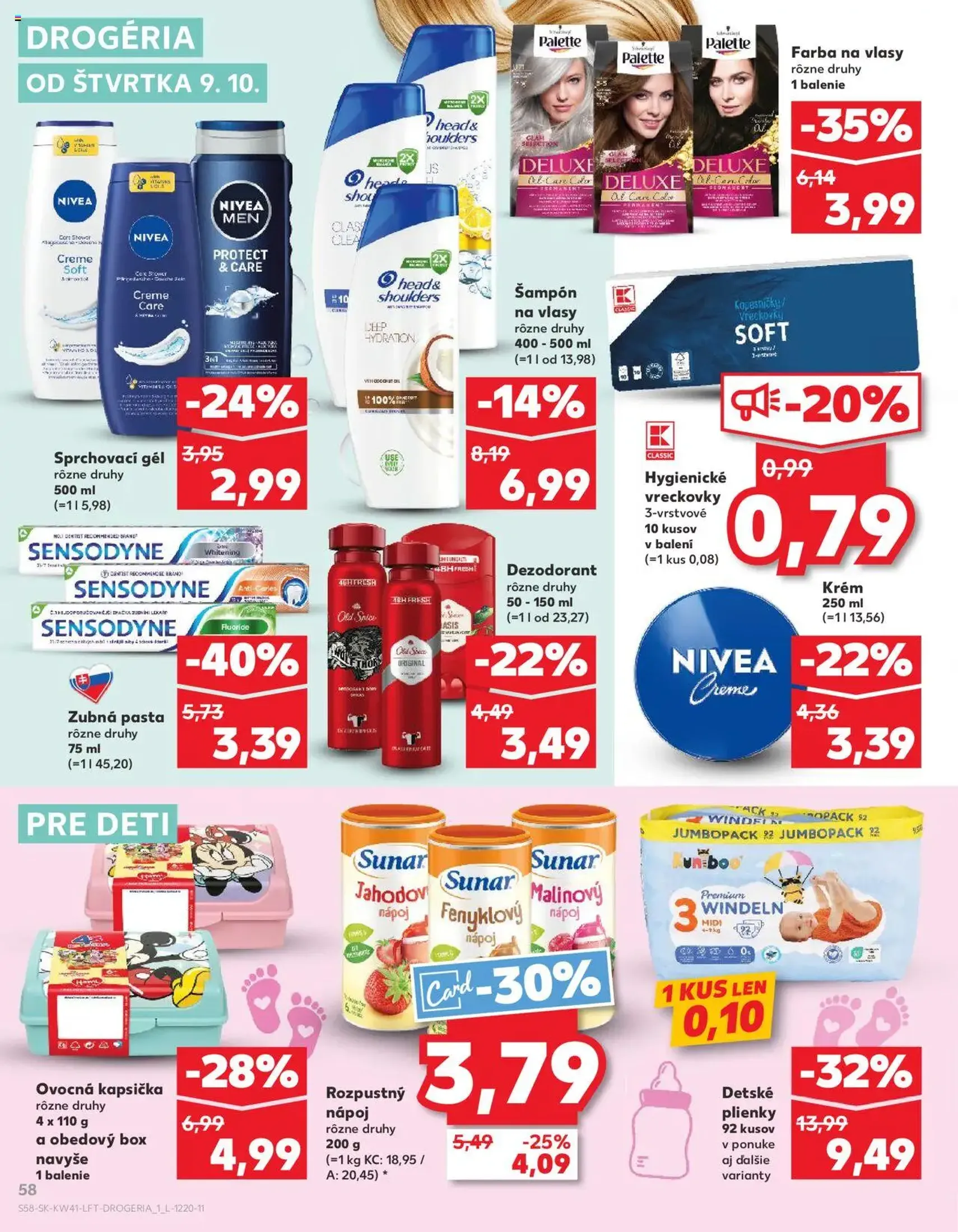 Kaufland SK Bratislava-Devínska Nová Ves - 2025.10.09. érvényes szórólap 58 oldal 80 oldalból