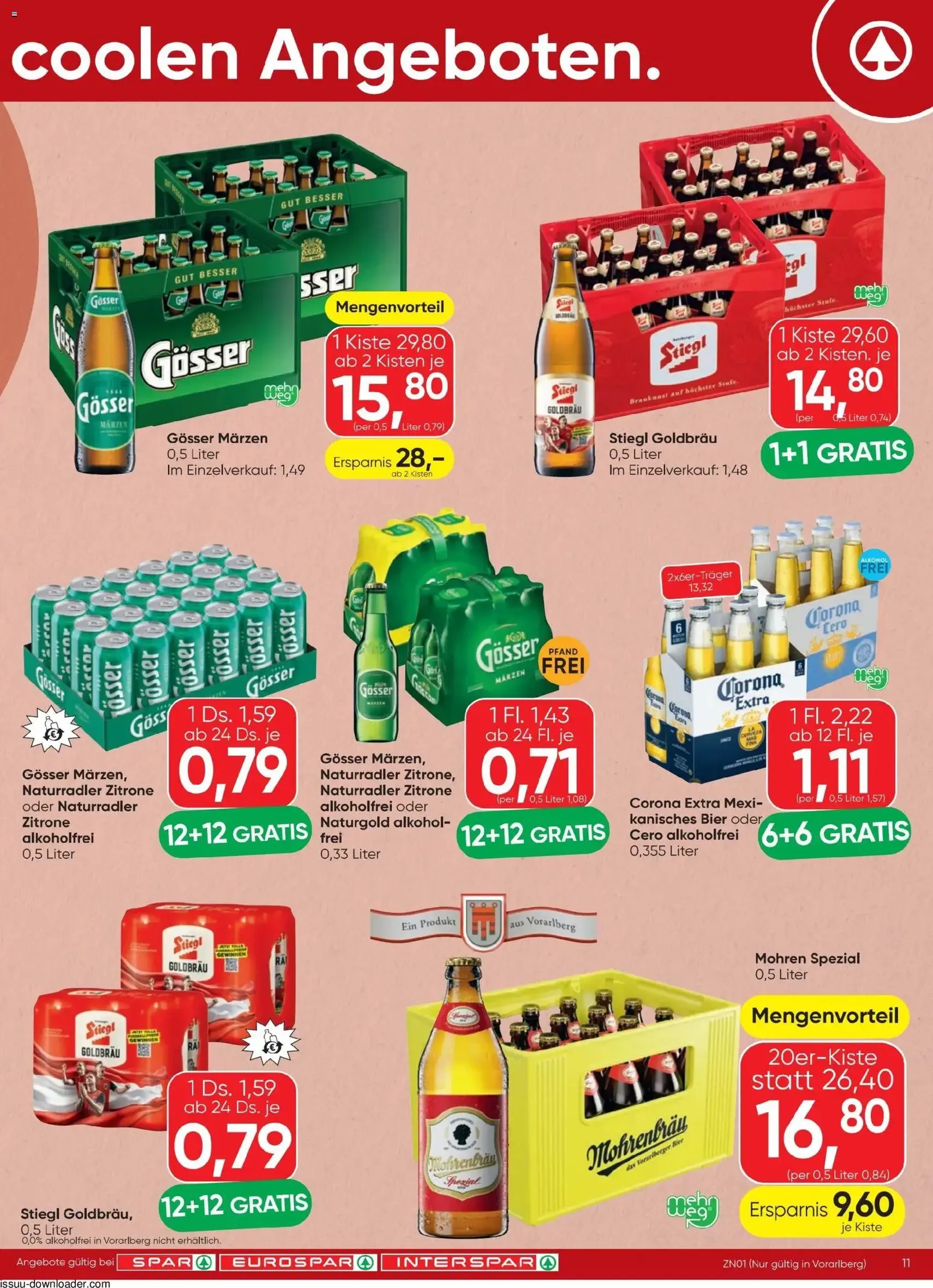 Spar - Flugblatt - Gültiger Prospekt ab 07.05.2026, Seite 11 von insgesamt 20