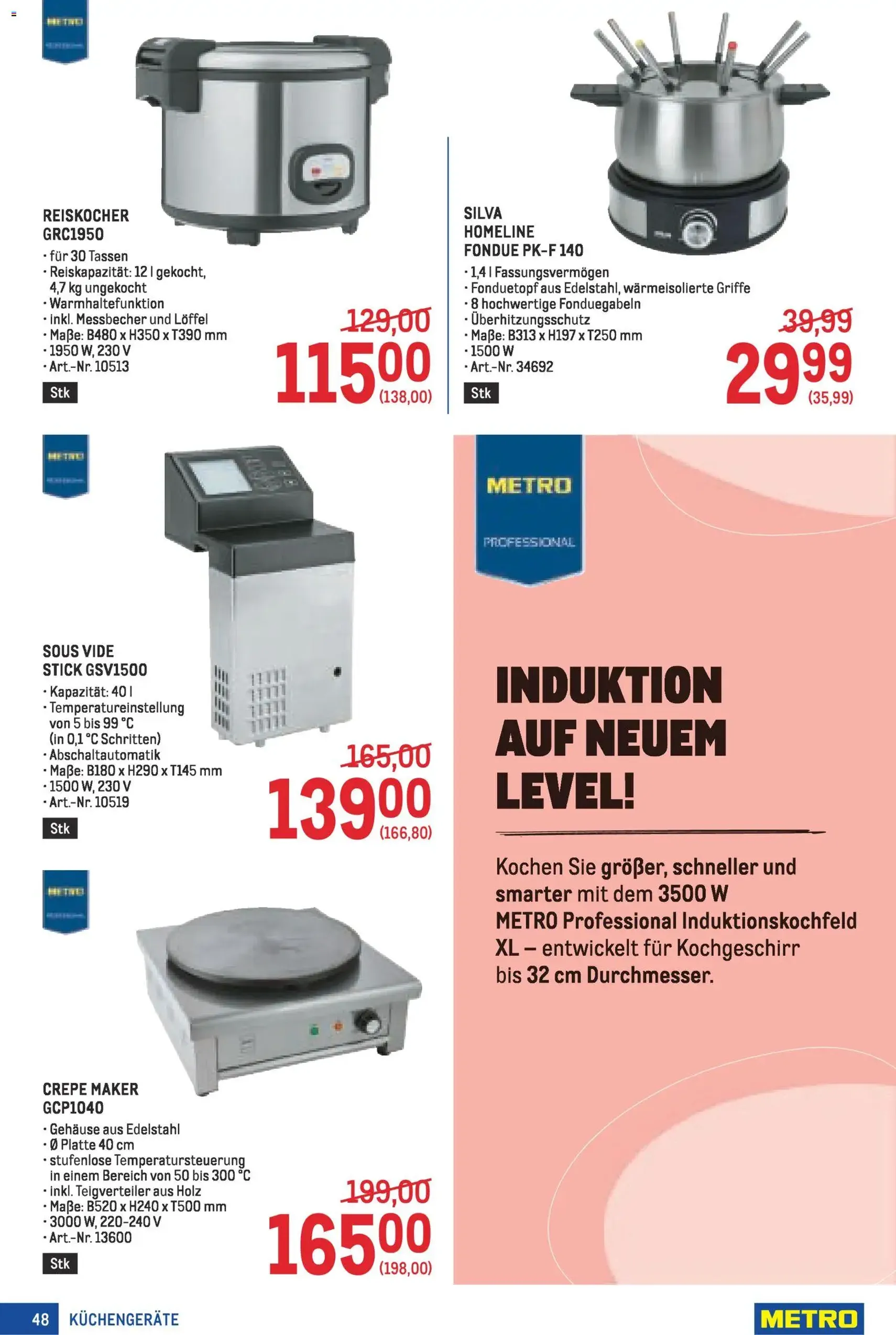 Metro angebote Profi - Gültiger Prospekt ab 27.11.2025, Seite 48 von insgesamt 64