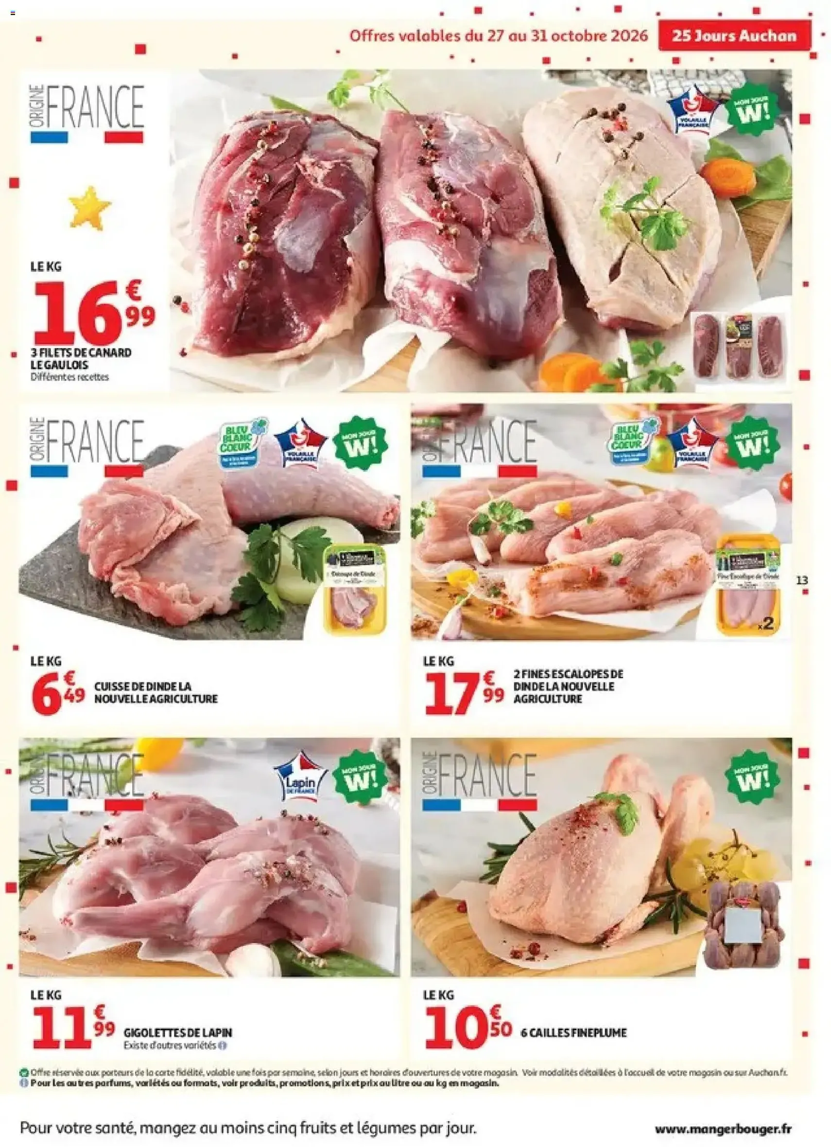Auchan catalogue - brochure valable à partir du 27/10/2026, page 13 sur 72