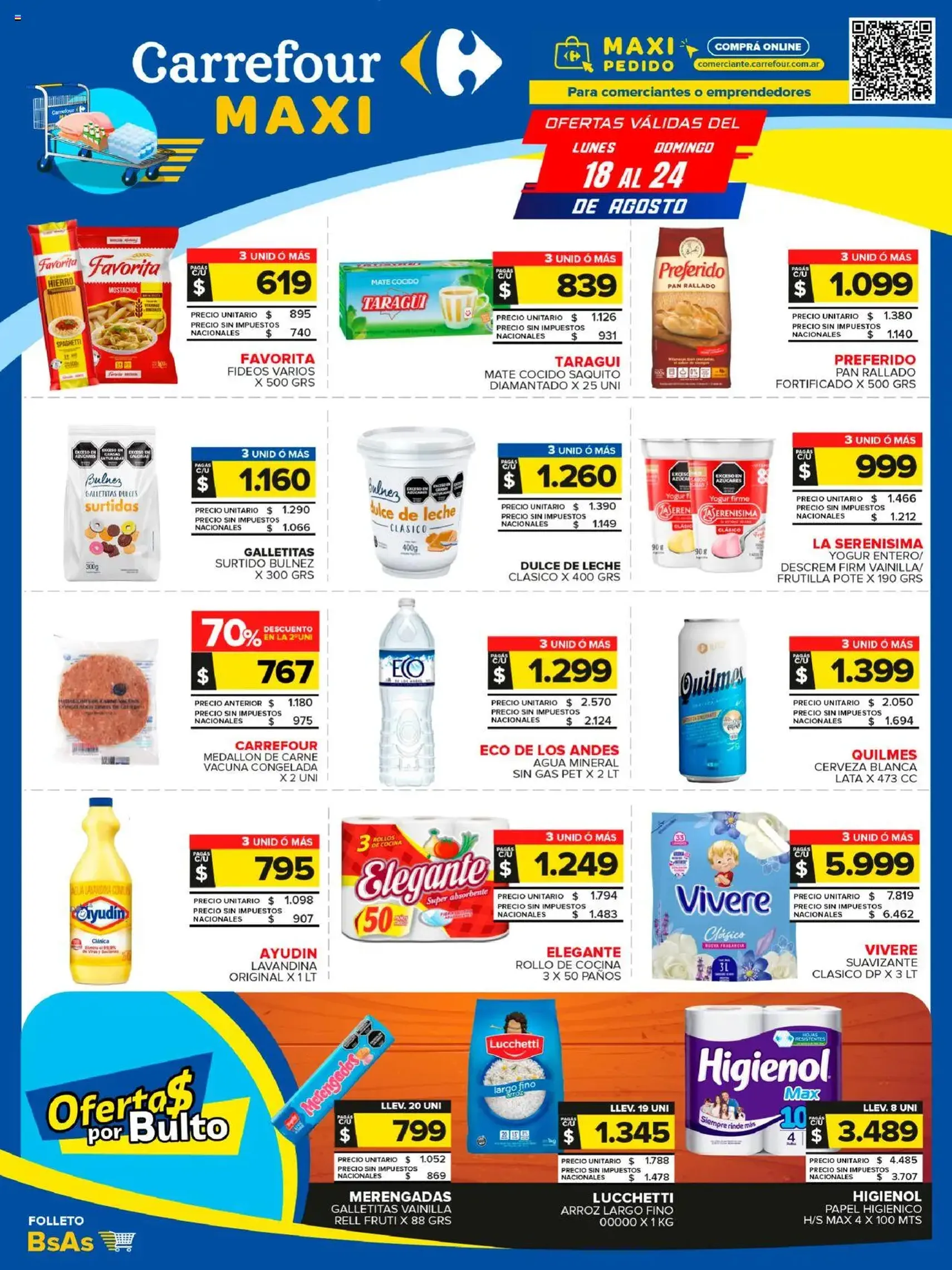 Carrefour Maxi catálogo - folleto válido desde 18/08/2025 página 1 de 25 Carrefour Maxi catálogo - folleto válido desde 18/08/2025 página 1 de 25
