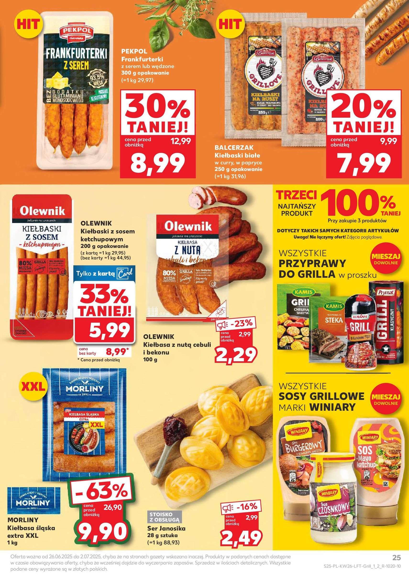 Kaufland gazetka - ważny gazetka od 26.06.2025 strona 25 z 51 Kaufland gazetka - ważny gazetka od 26.06.2025 strona 25 z 51