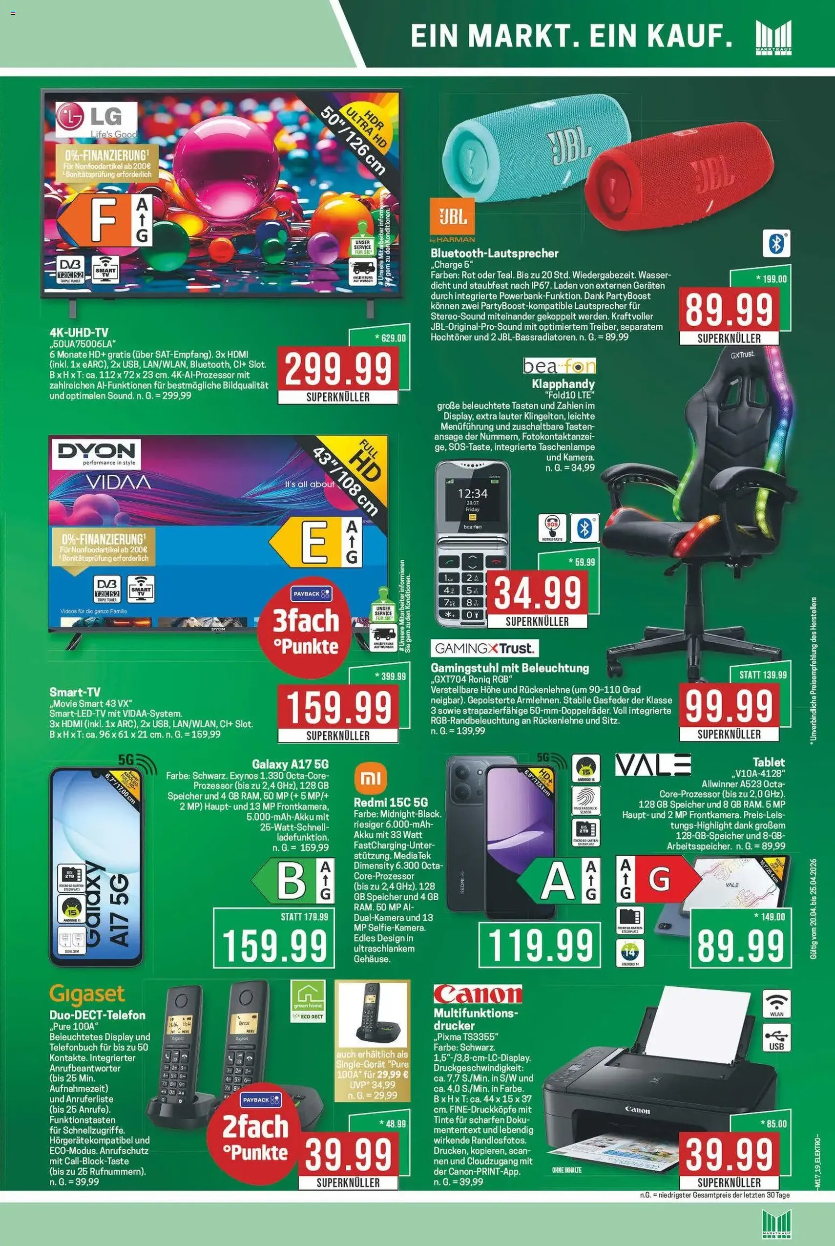 Marktkauf Prospekt - Gültiger Prospekt ab 20.04.2026, Seite 19 von insgesamt 28