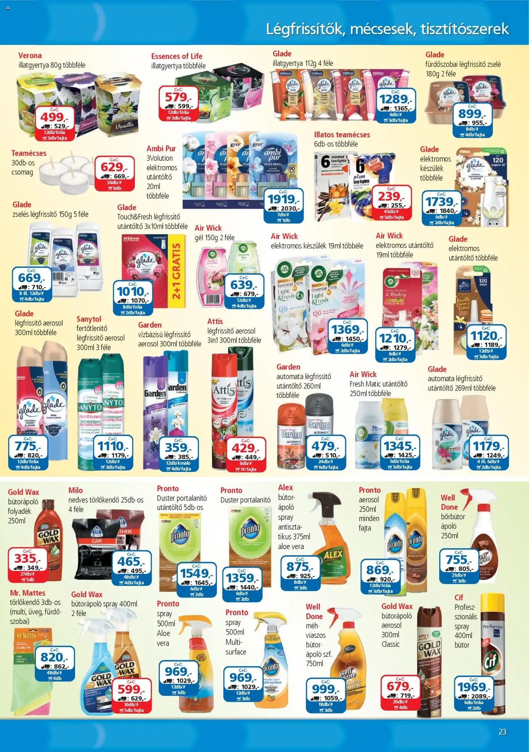 ÁRKLUB akciós újság - 2026.03.01. érvényes szórólap 23 oldal 32 oldalból