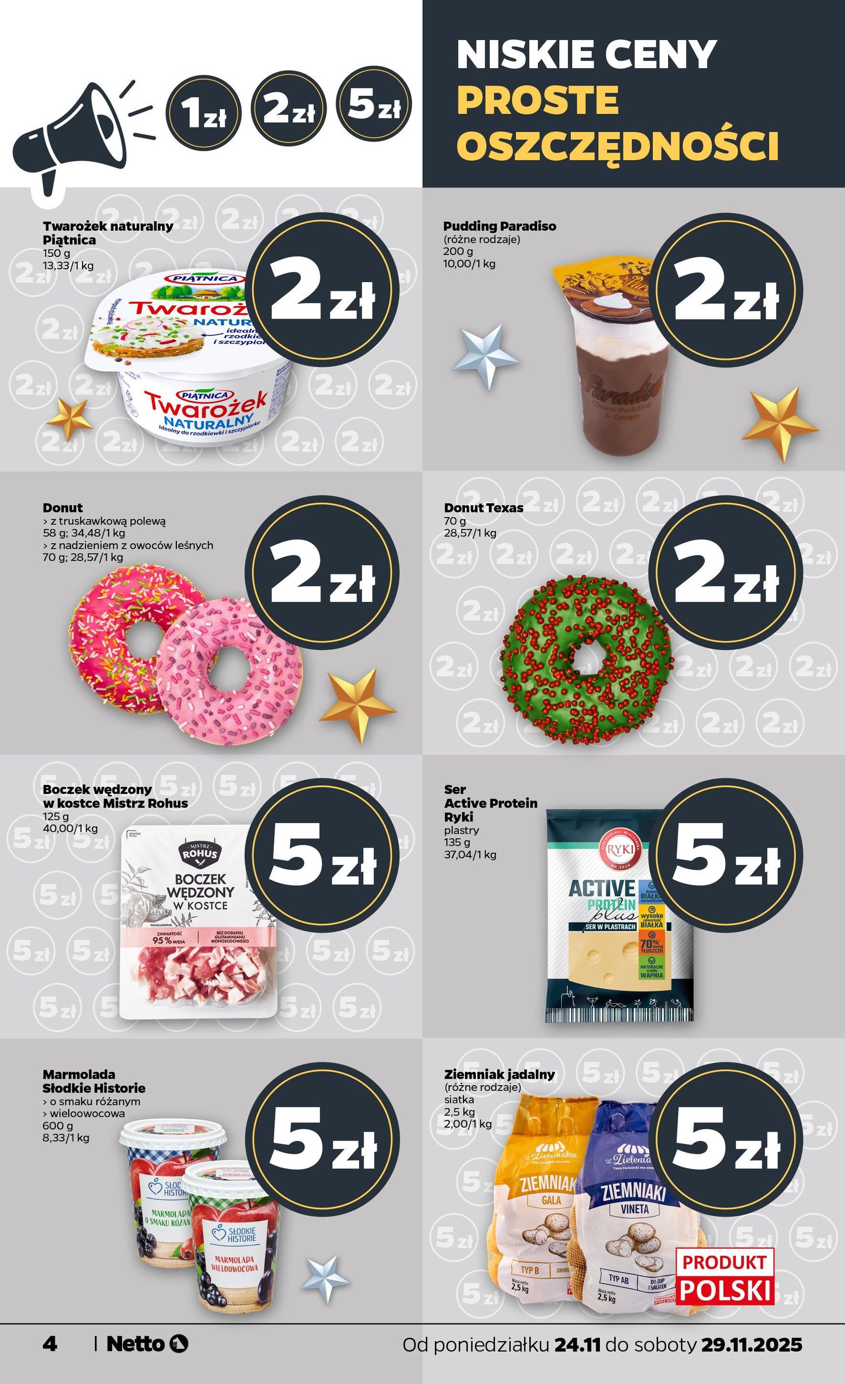 Netto gazetka - Spożywcza - ważny gazetka od 24.11.2025 strona 4 z 36
