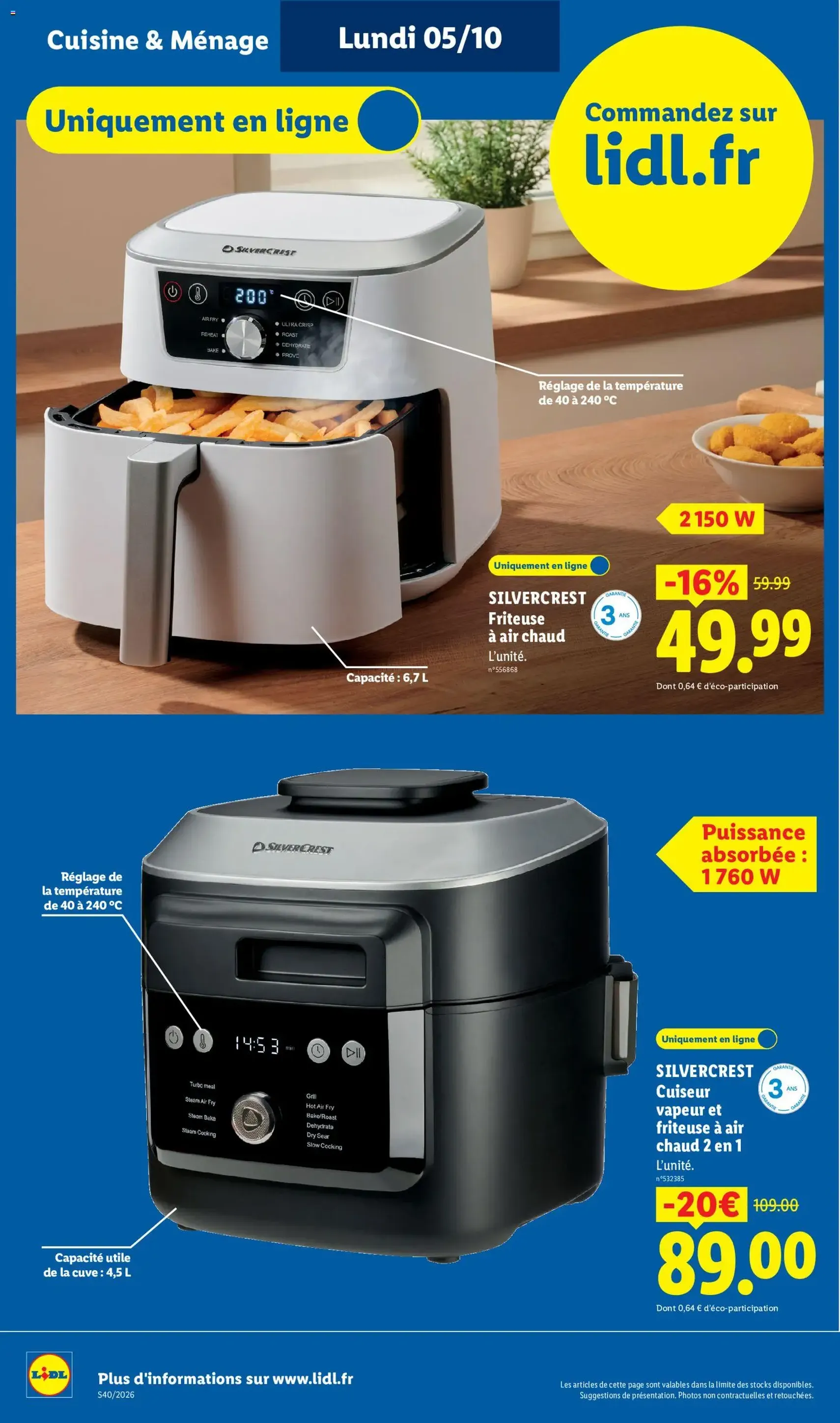 LIDL catalogue - brochure valable à partir du 01/10/2026, page 8 sur 57