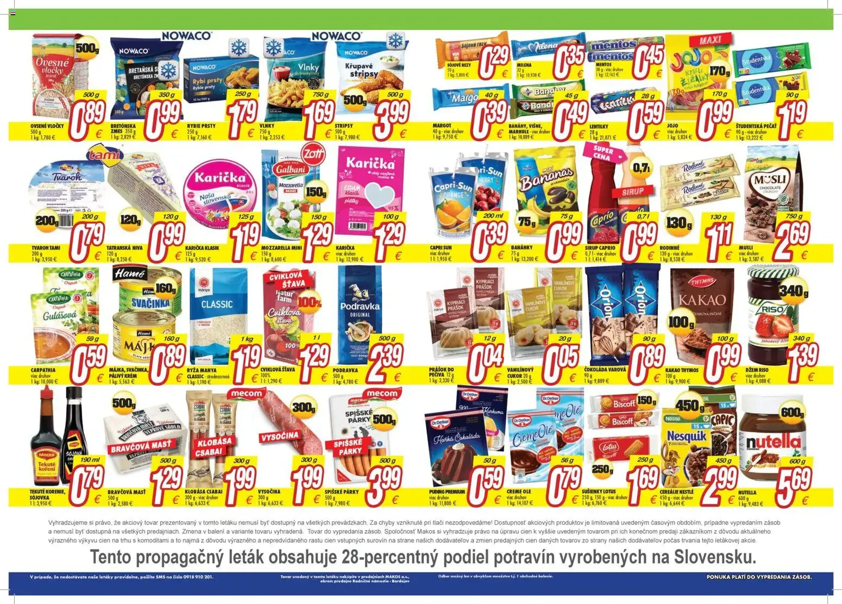 Makos leták - platný leták od 09.03.2026 strana 2 z 2