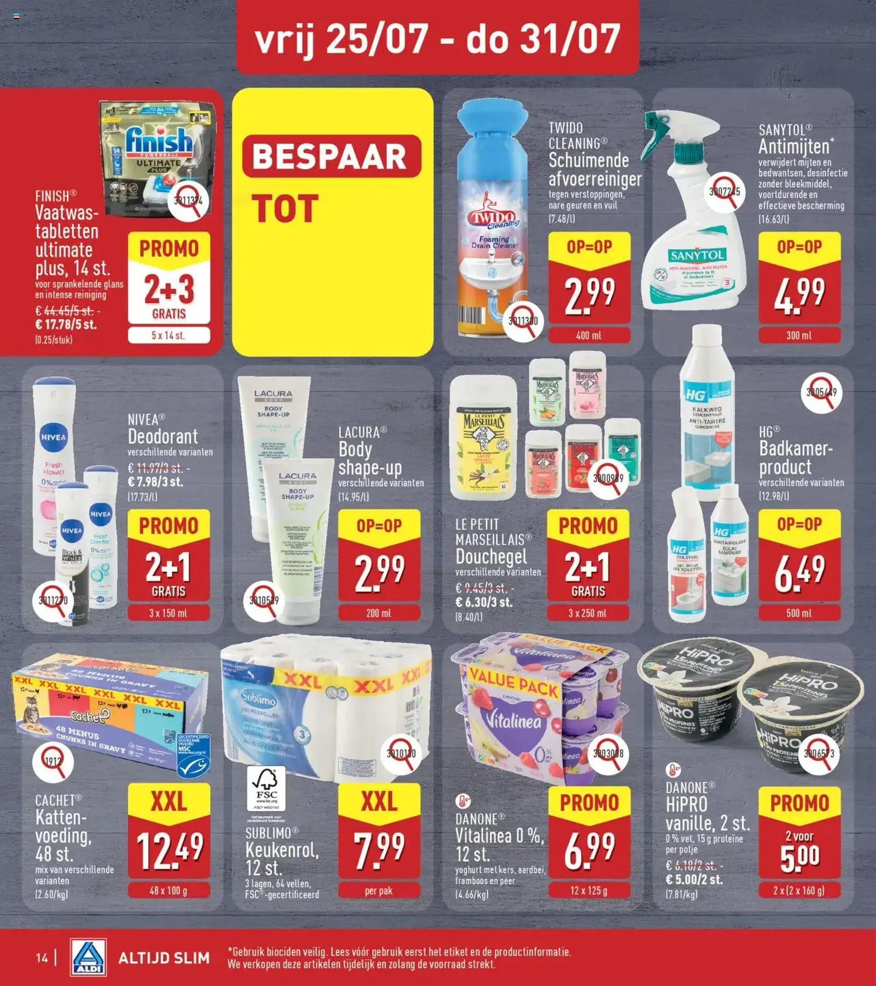 Aldi folder week 30 - geldige folder vanaf 22/07/2025 pagina 14 van 25 Aldi folder week 30 - geldige folder vanaf 22/07/2025 pagina 14 van 25