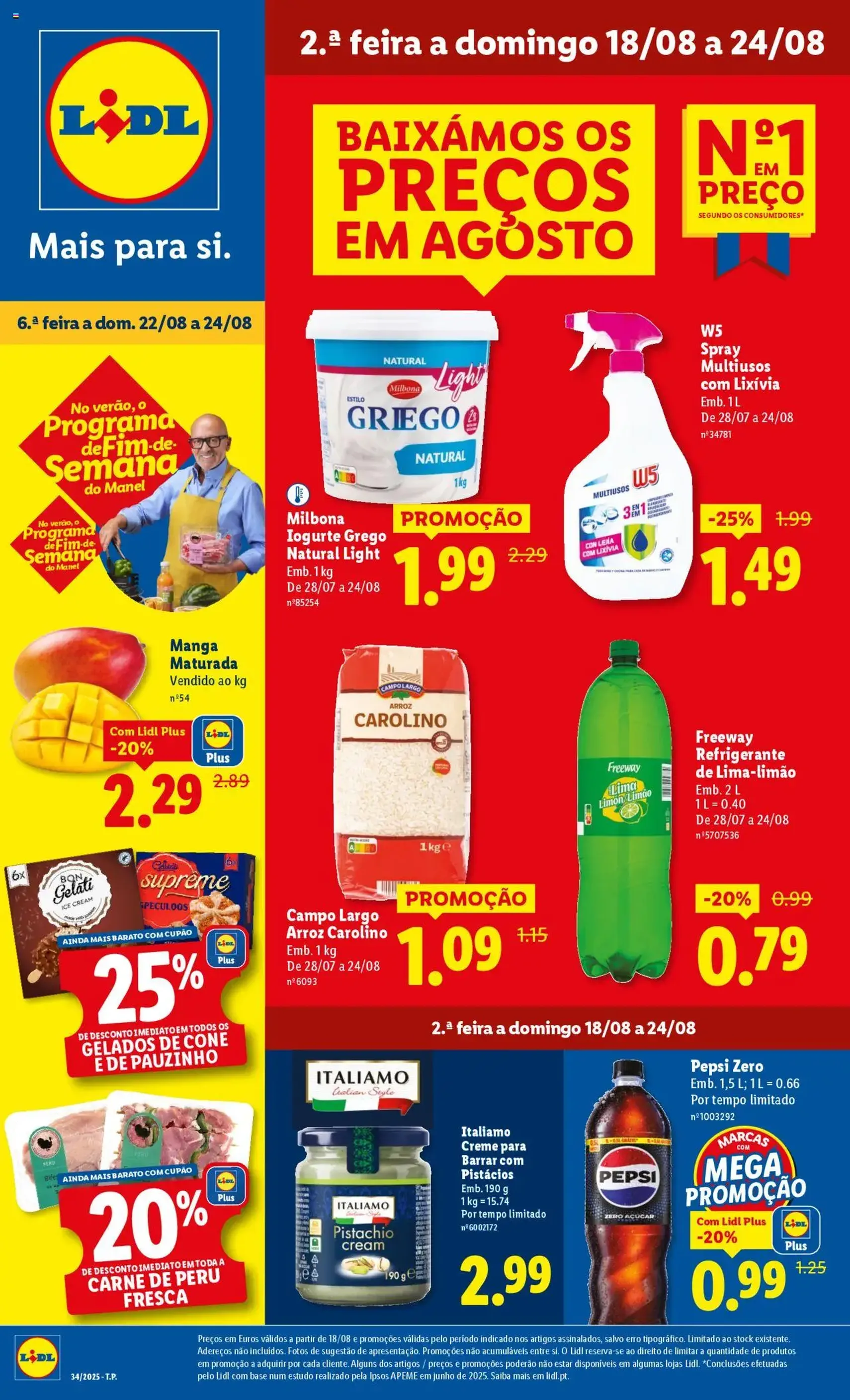 Lidl folheto - folheto válido a partir de 18/08/2025 página 1 de 44 Lidl folheto - folheto válido a partir de 18/08/2025 página 1 de 44