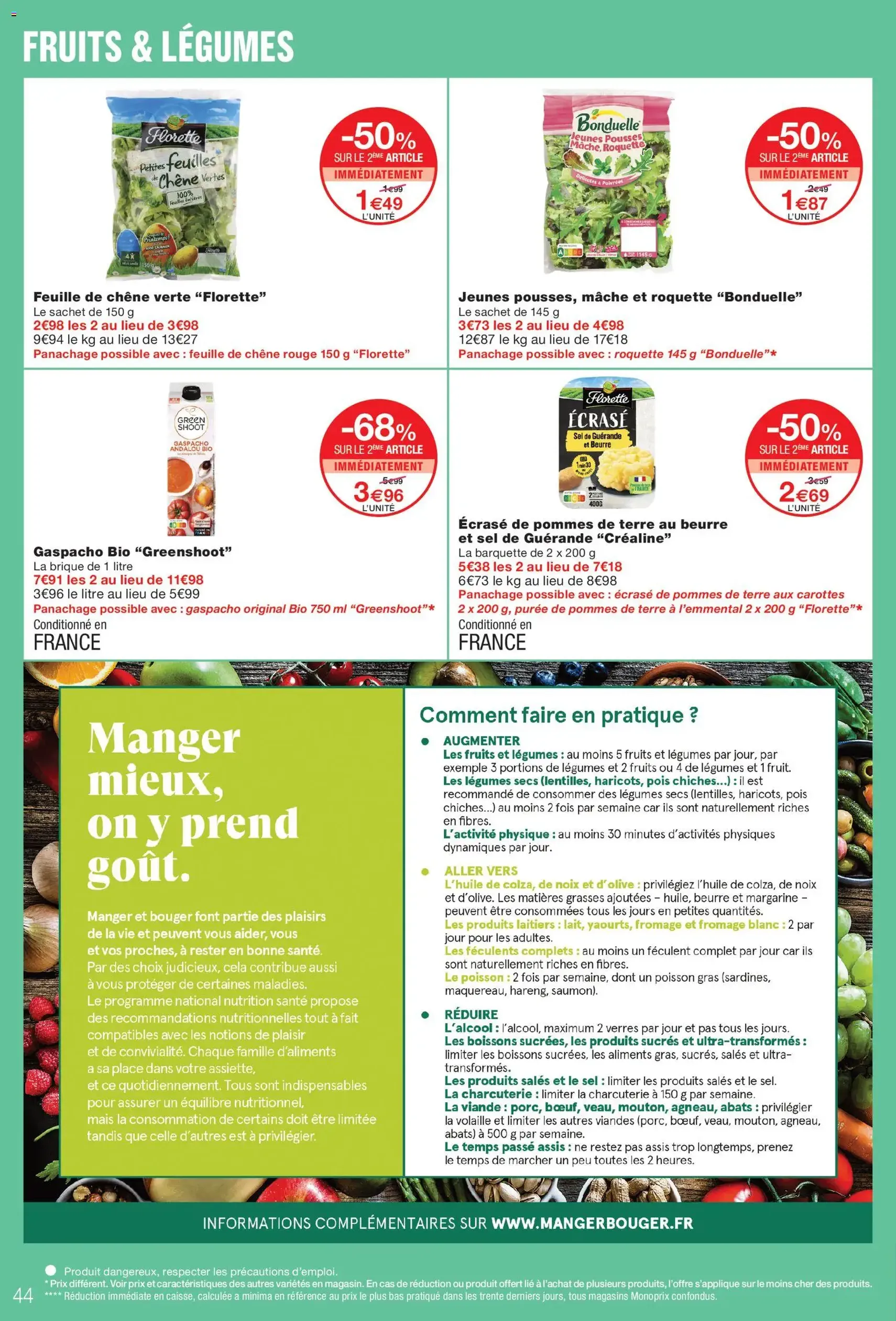 Monoprix catalogue - brochure valable à partir du 30/06/2026, page 44 sur 58