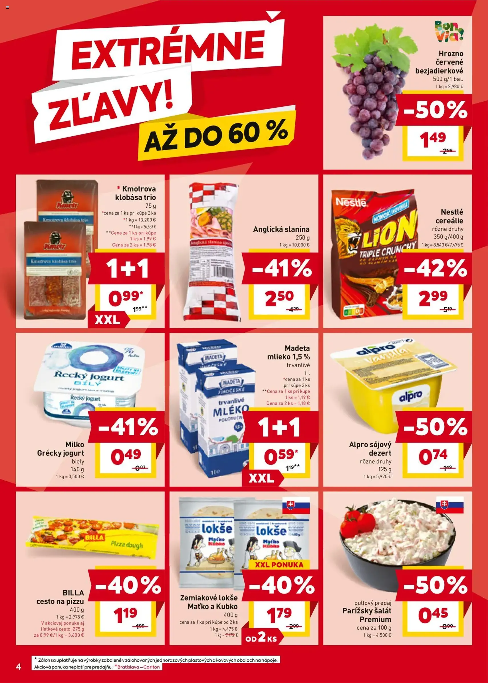 Billa leták - platný leták od 29.10.2025 strana 4 z 20 Billa leták - platný leták od 29.10.2025 strana 4 z 20