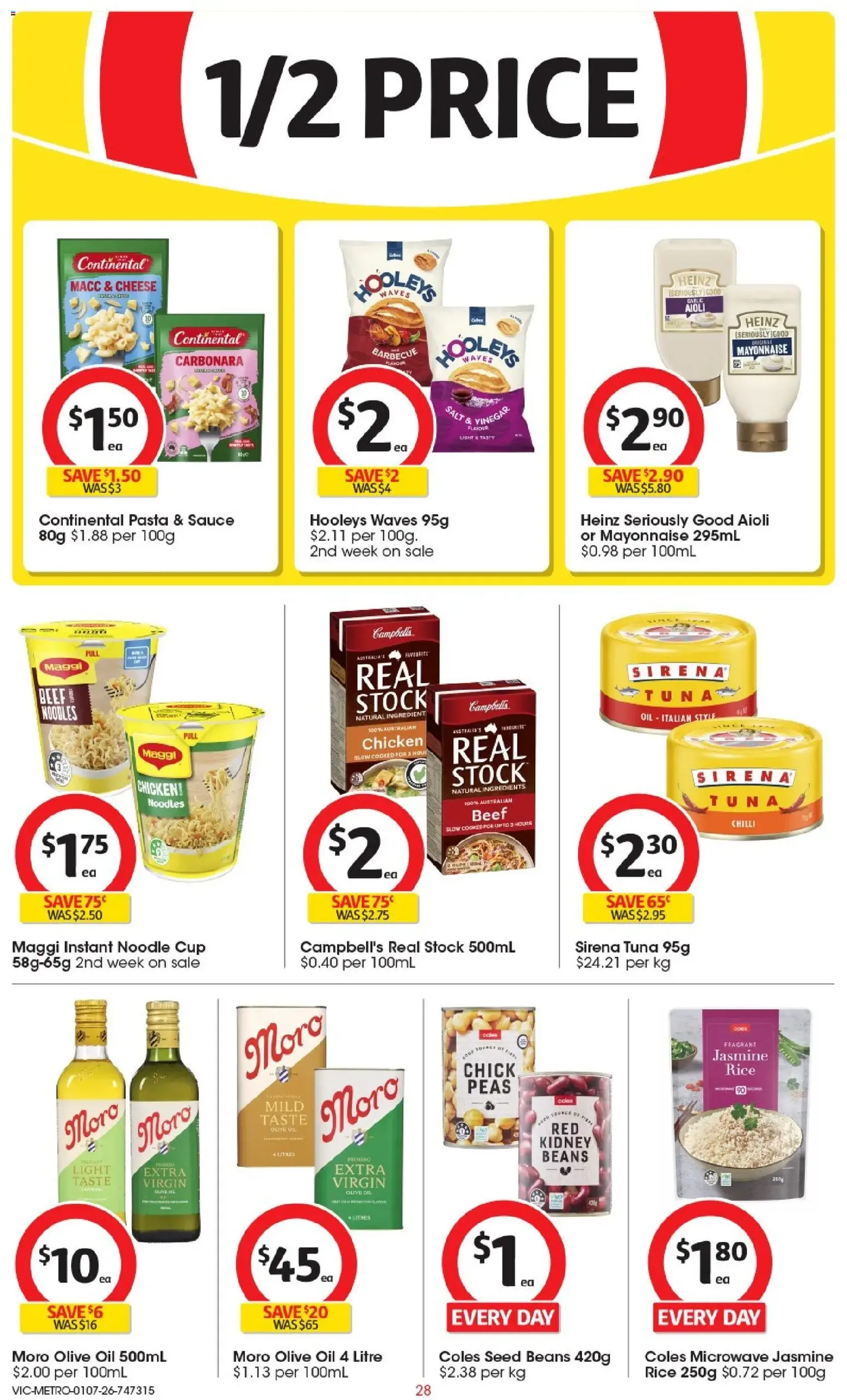 Coles catalogue - valid flyer from 01/07/2026, page 28 of 46