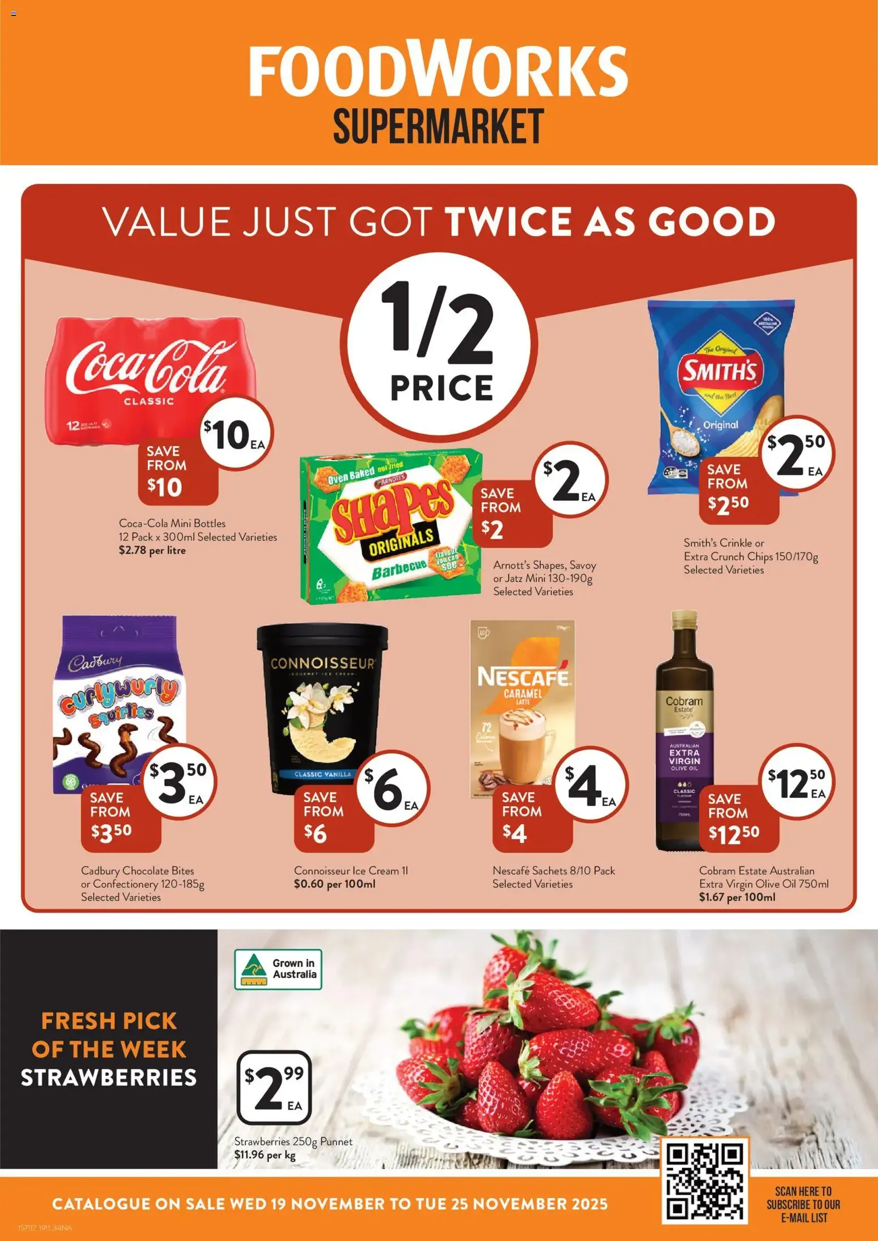 Foodworks Catalogue - valid flyer from 19/11/2025, page 1 of 34