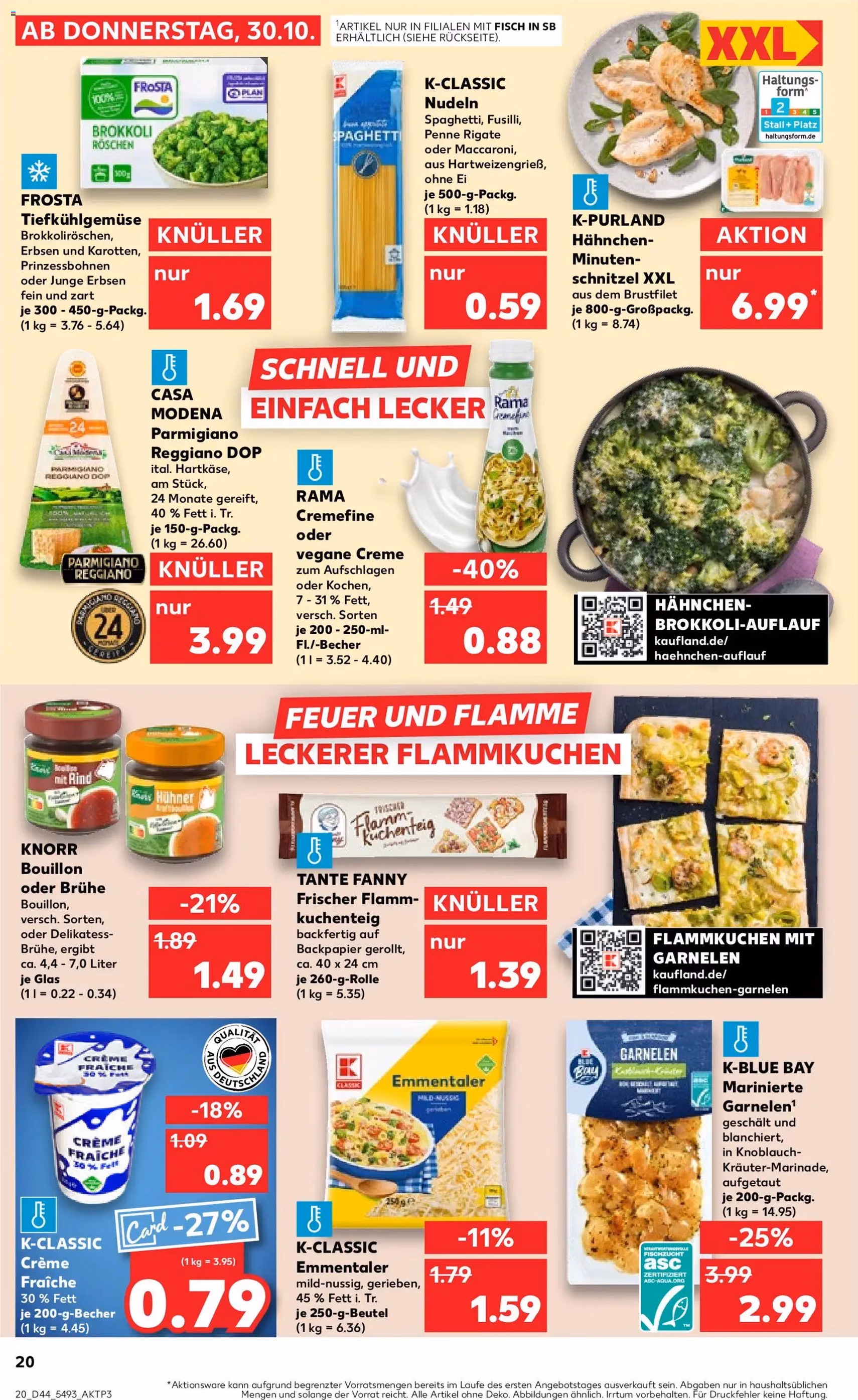 Kaufland Prospekt - Gültiger Prospekt ab 30.10.2025, Seite 20 von insgesamt 71 Kaufland Prospekt - Gültiger Prospekt ab 30.10.2025, Seite 20 von insgesamt 71