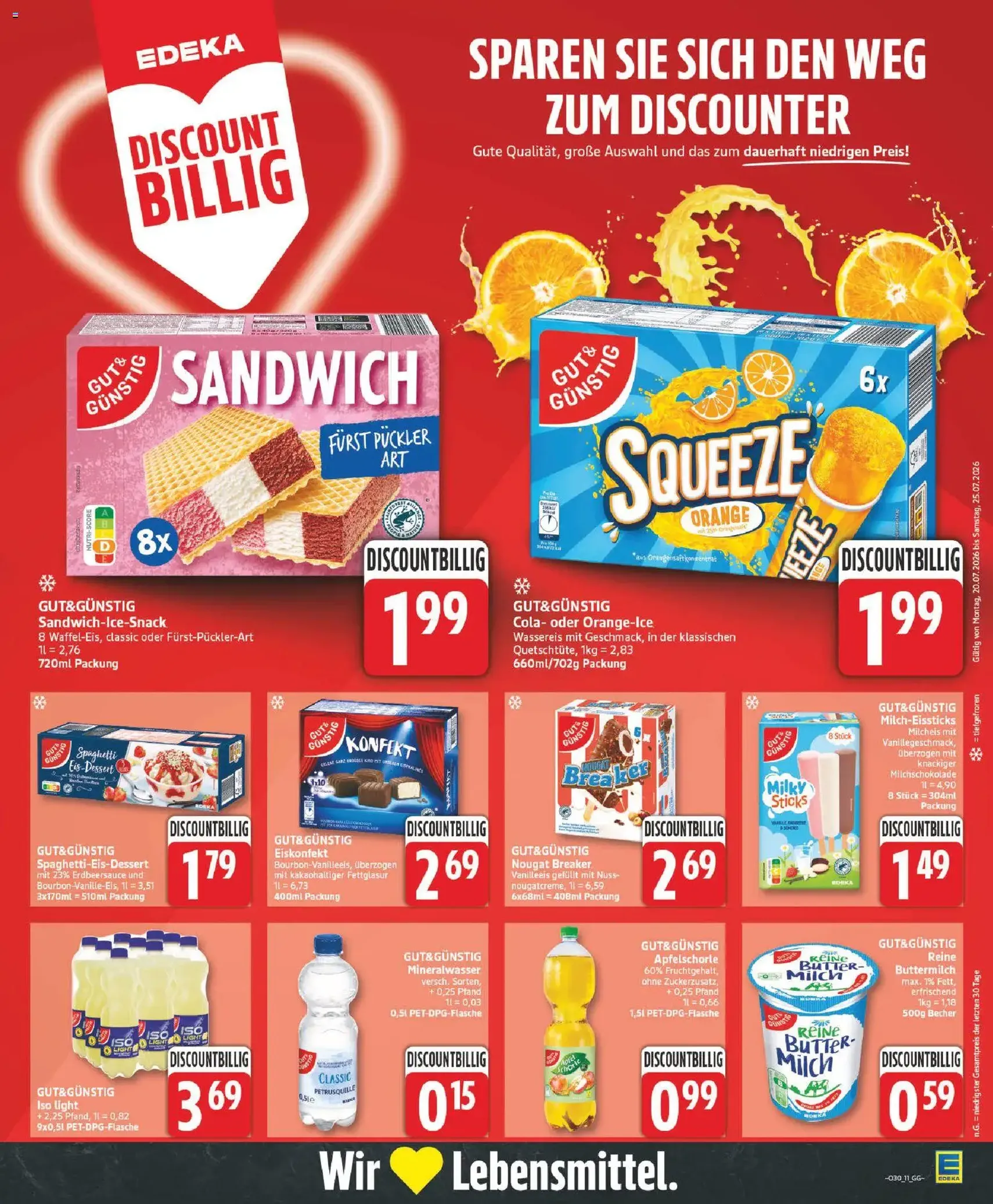 Edeka Prospekt - Gültiger Prospekt ab 20.07.2026, Seite 11 von insgesamt 28