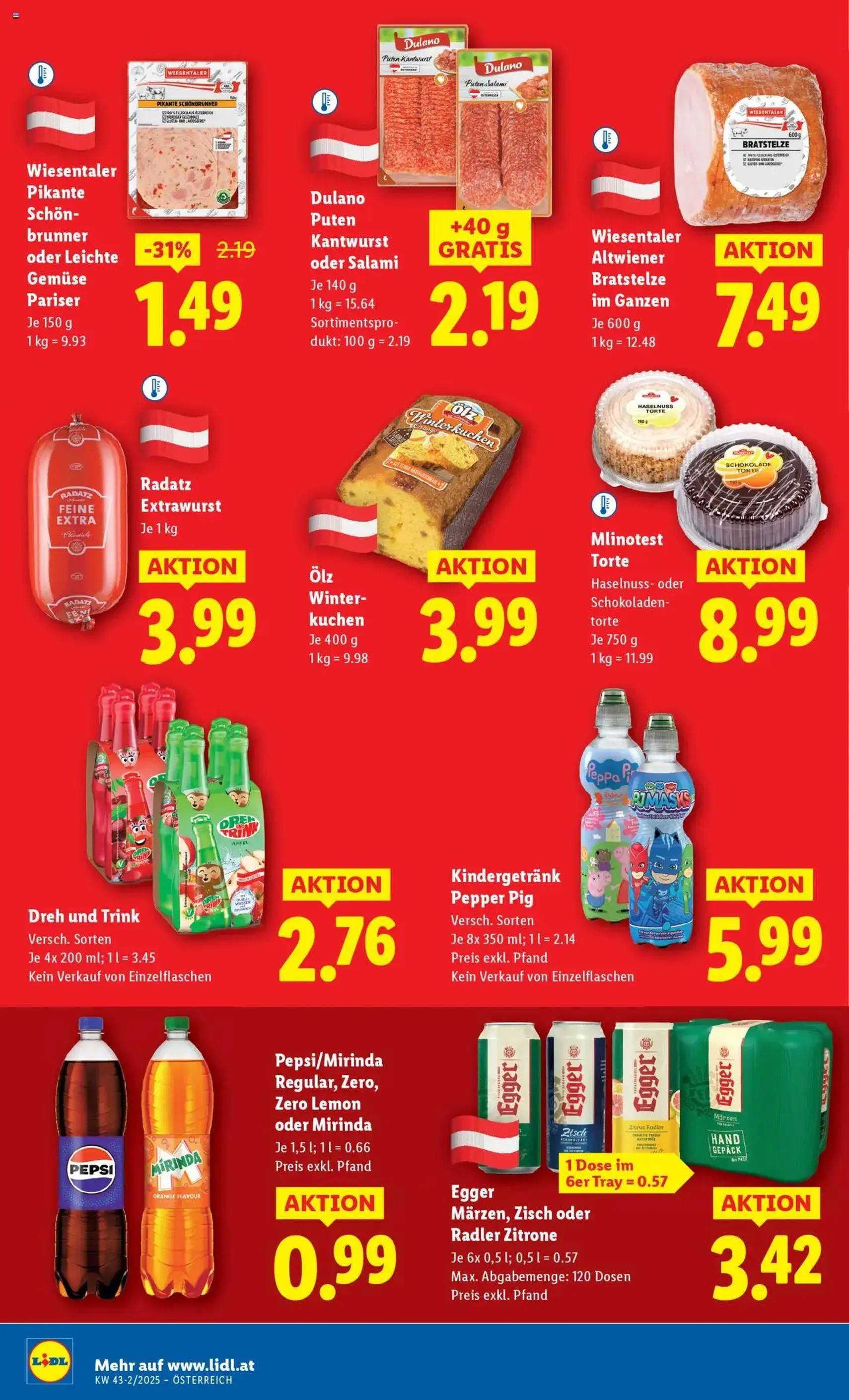 Lidl Flugblatt - Gültiger Prospekt ab 23.10.2025, Seite 10 von insgesamt 48 Lidl Flugblatt - Gültiger Prospekt ab 23.10.2025, Seite 10 von insgesamt 48