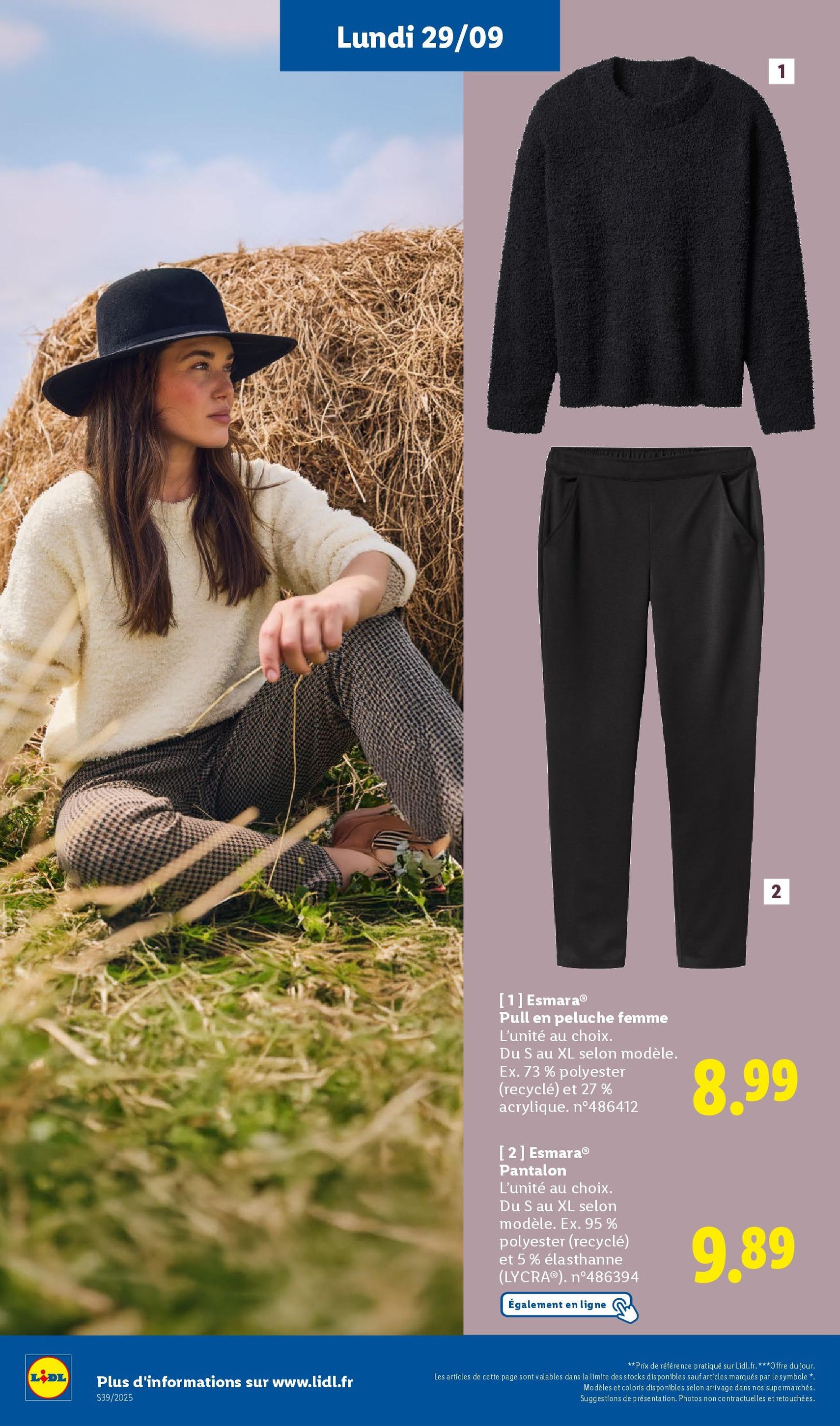LIDL catalogue semaine 39 - brochure valable à partir du 25/09/2025, page 68 sur 73