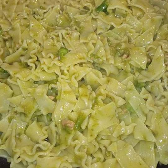 Anteprima ricetta Pasta con crema di asparagi e tonno